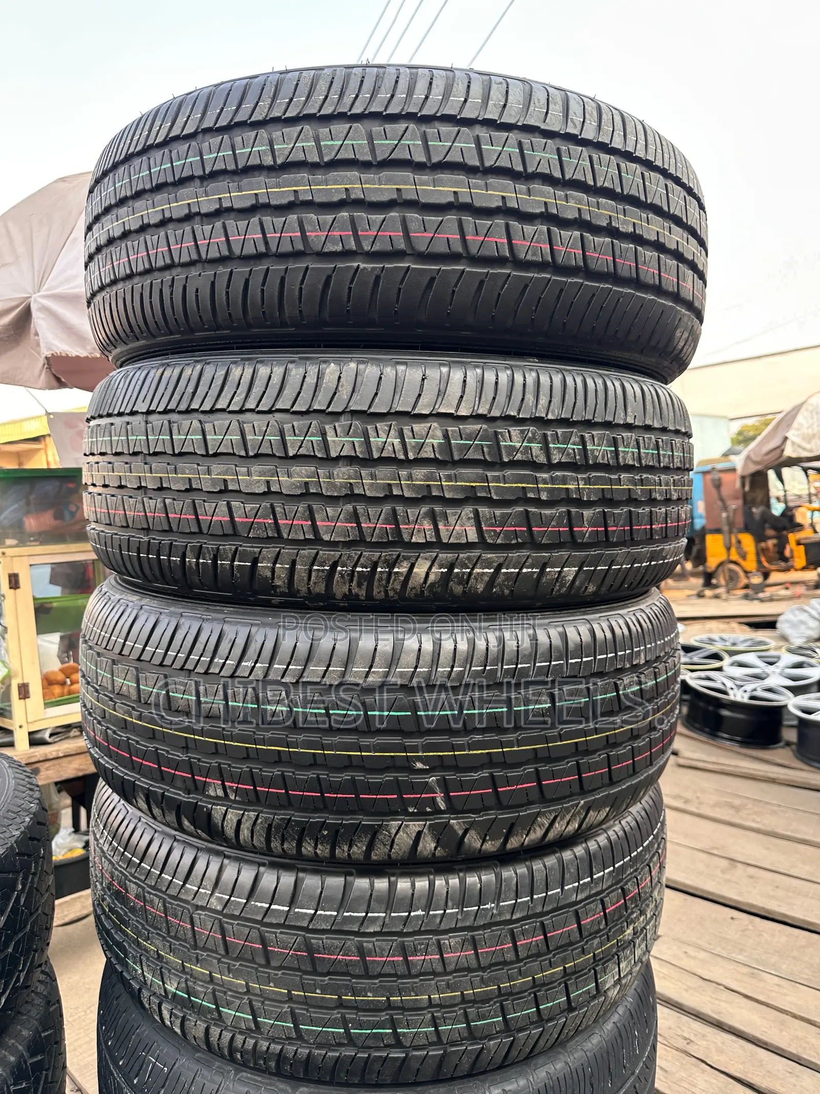 265/55 R 20 Original Dunlop Tires Tokunbor First Grade