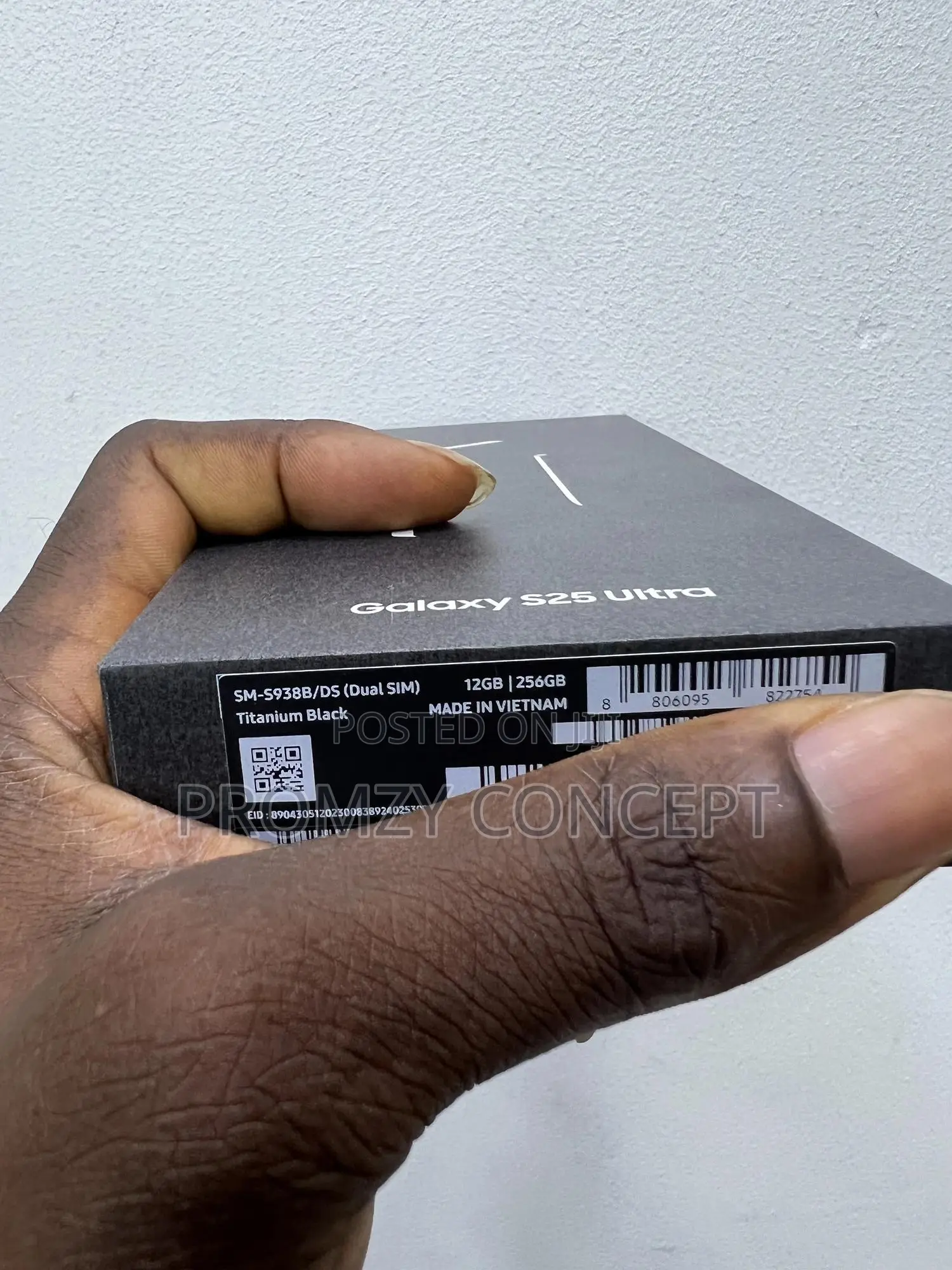 New Samsung Galaxy S25 Ultra 256 GB Black