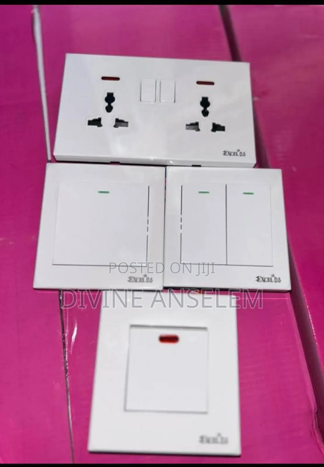 White Switches And Sockets Very Quality