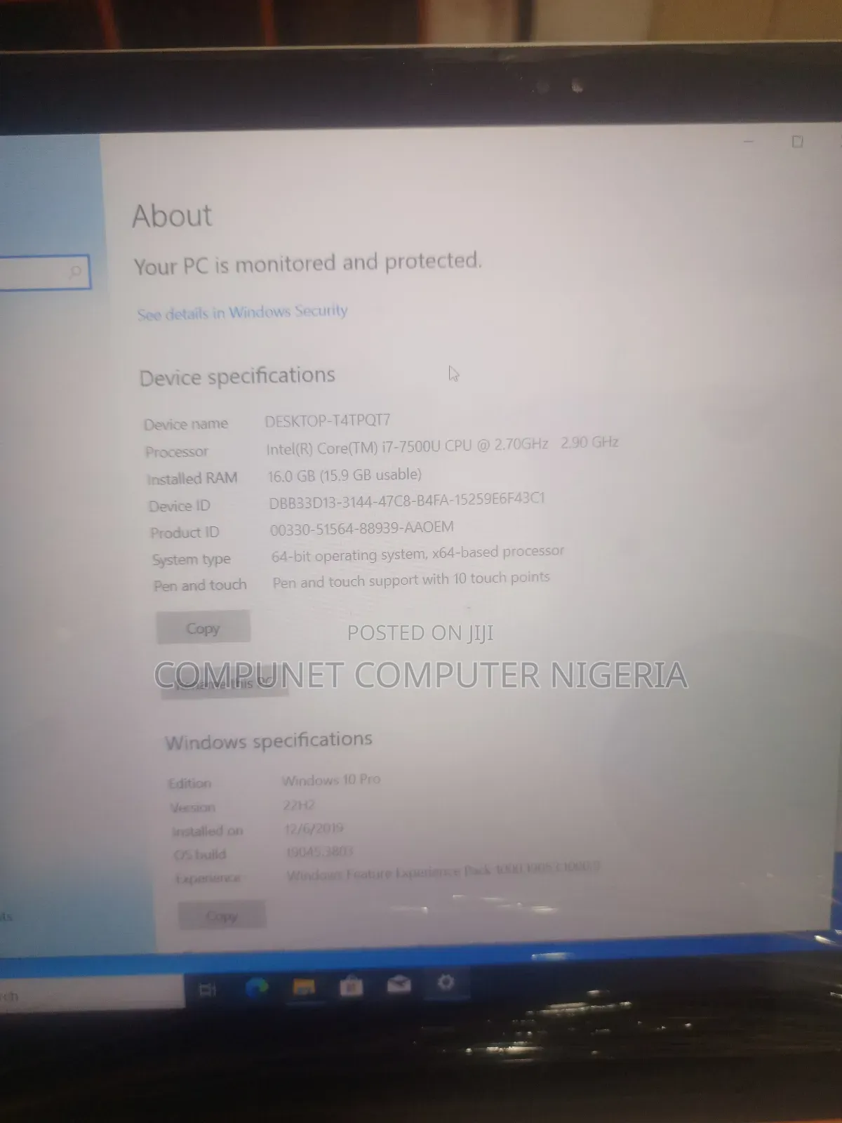 Laptop HP Envy 15 16GB Intel Core I7 SSD 512GB
