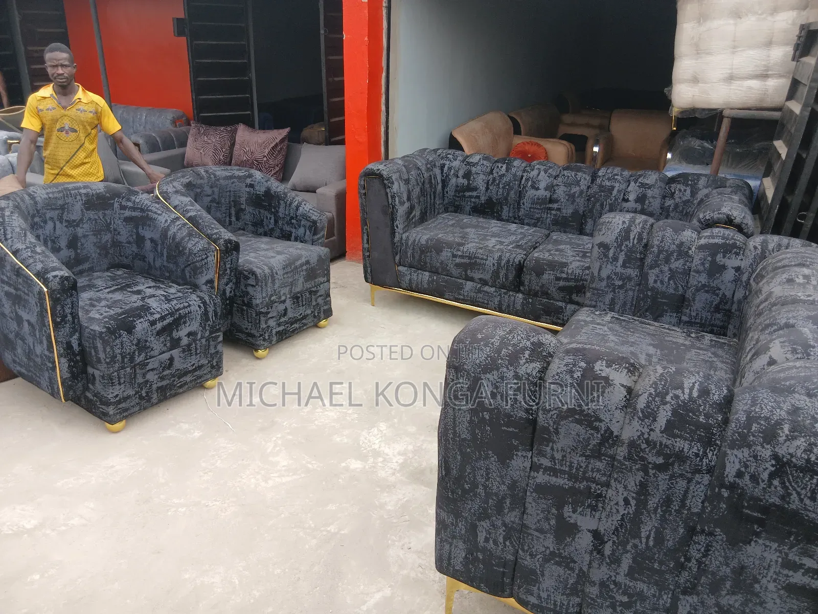 Micro Fiber 7 Seater Sofa