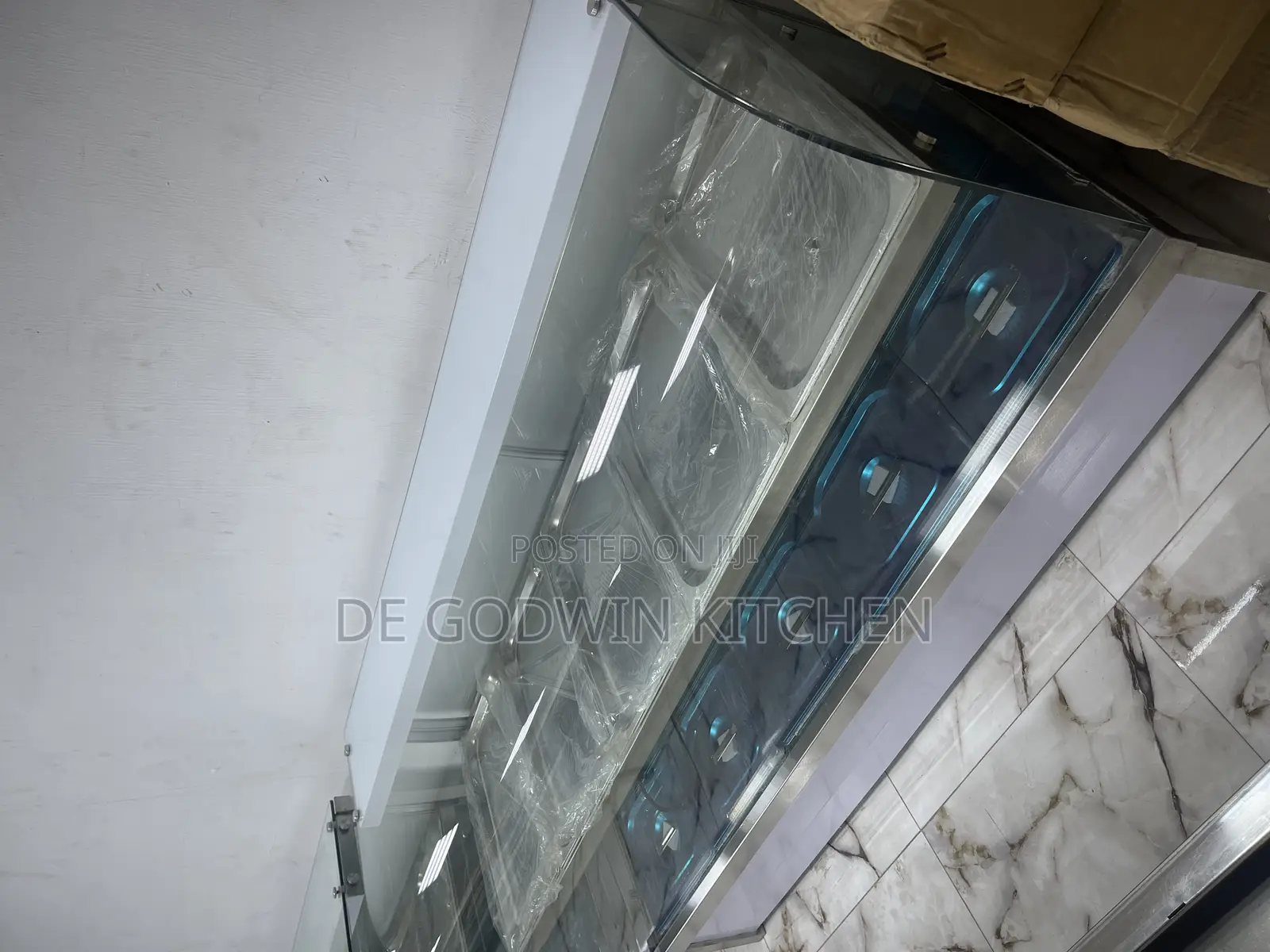 Curved Glass Food Warmer 10plate Up and Down