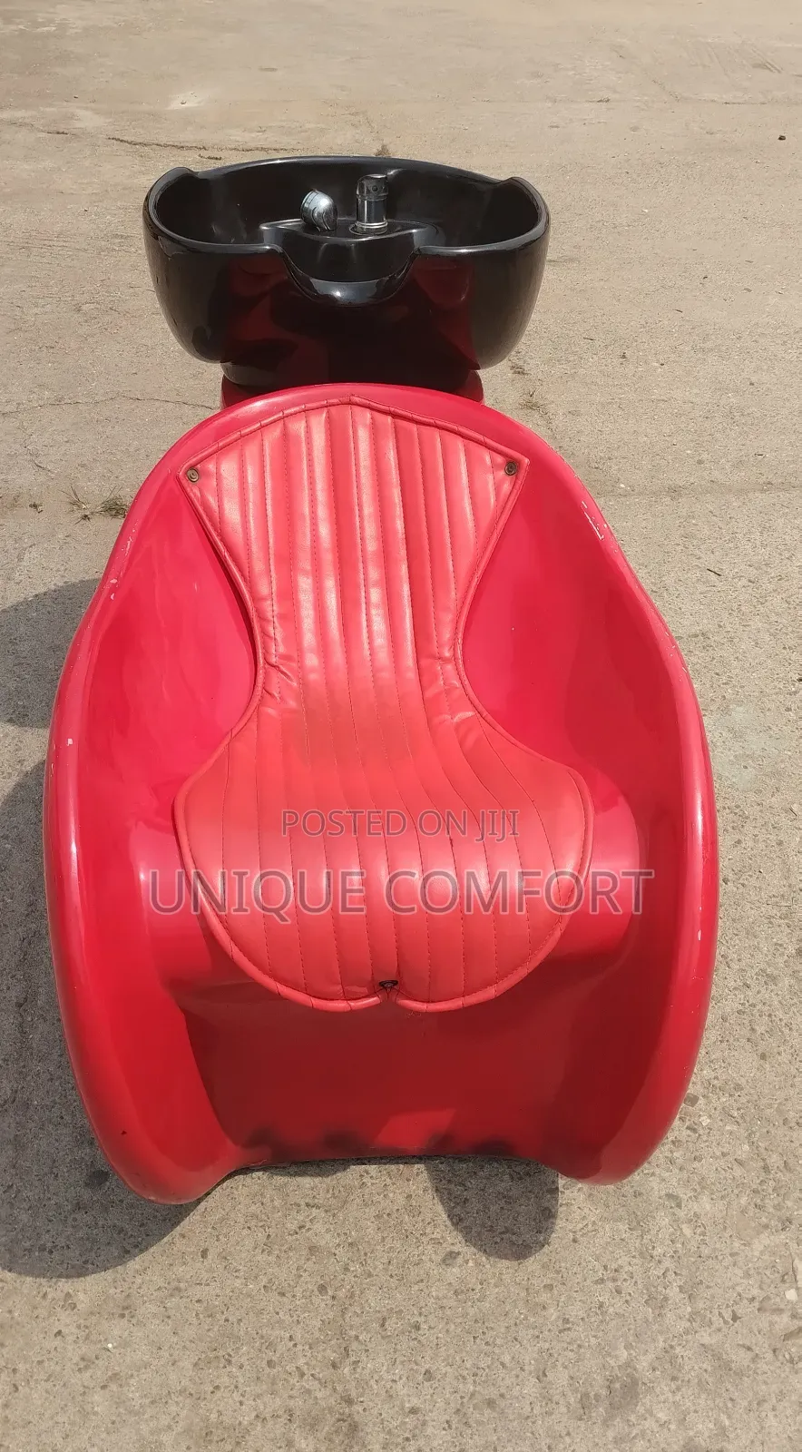 Imported Executive Eggshaped Ceramic Salon Wash Hair Basin