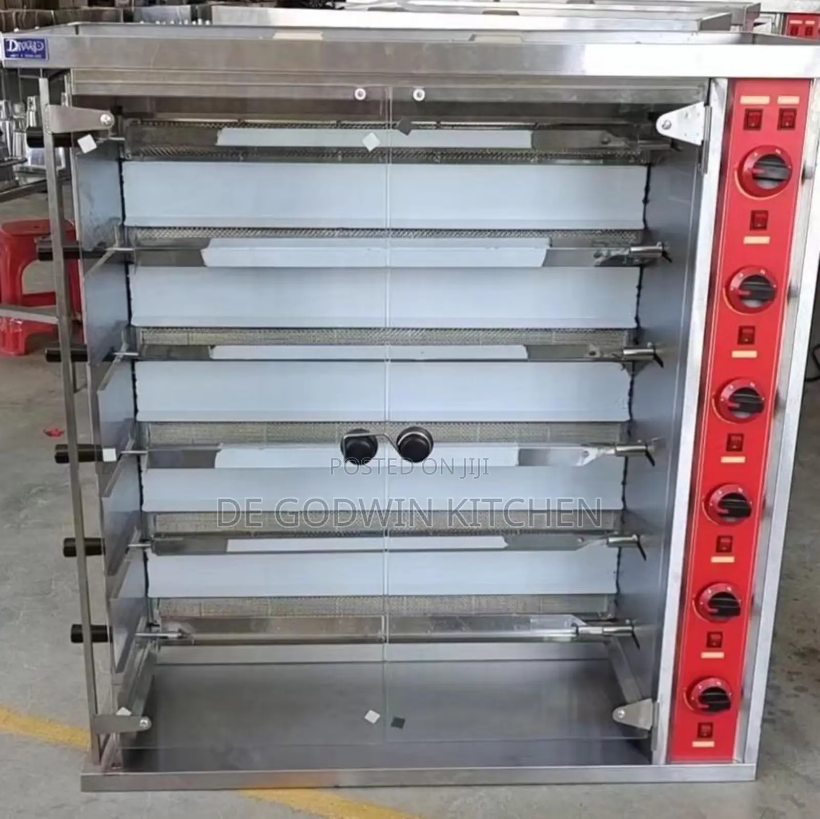 6rod Gas Chicken Roaster