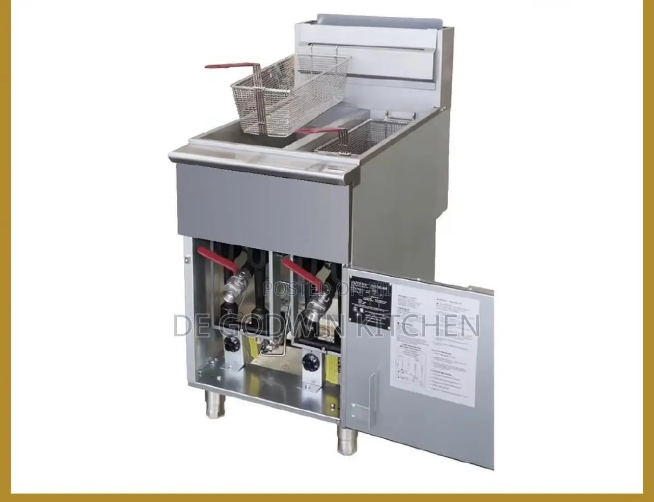 28l Standing Deep Gas Deep Fryer