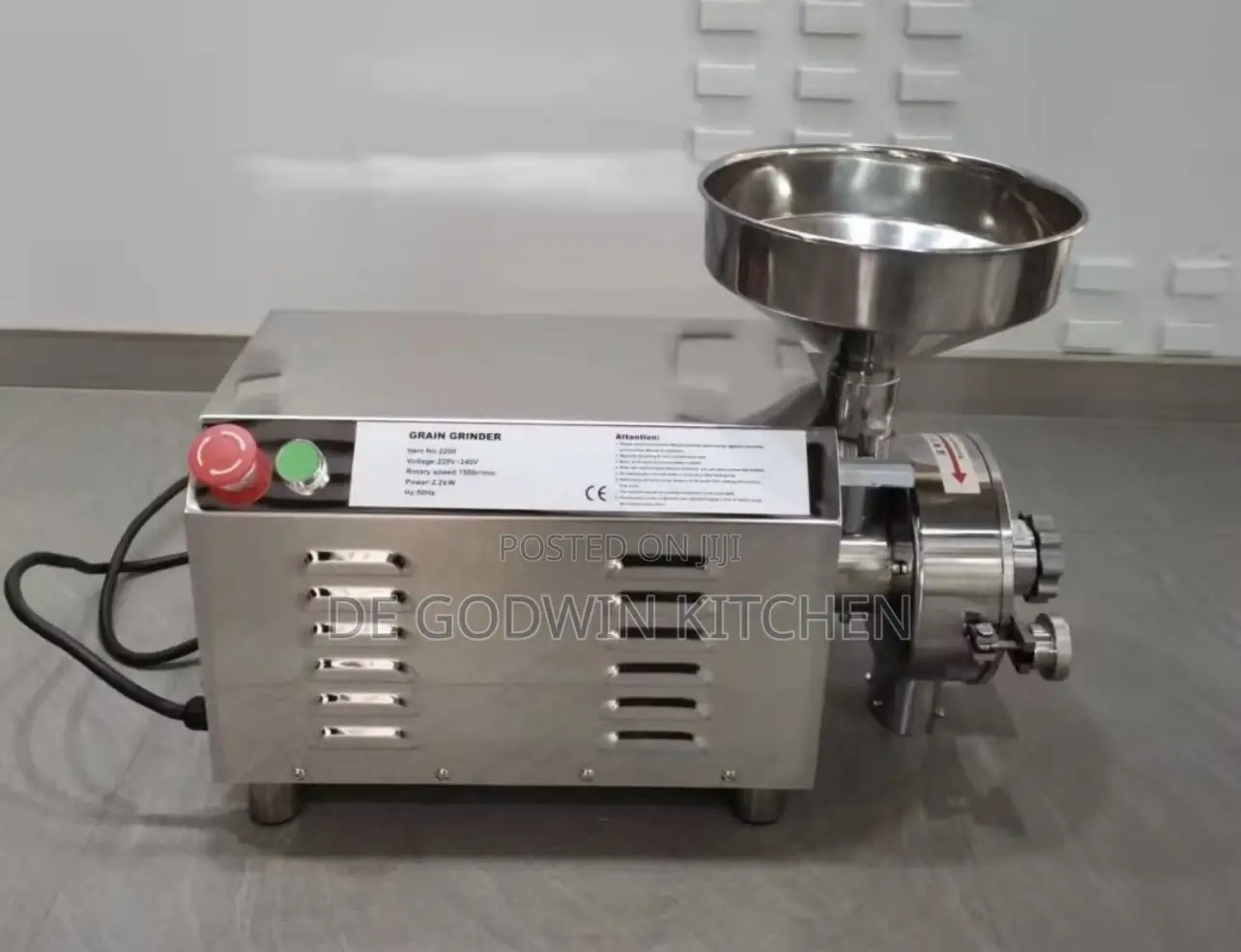 Spice Grinder 1.5kw