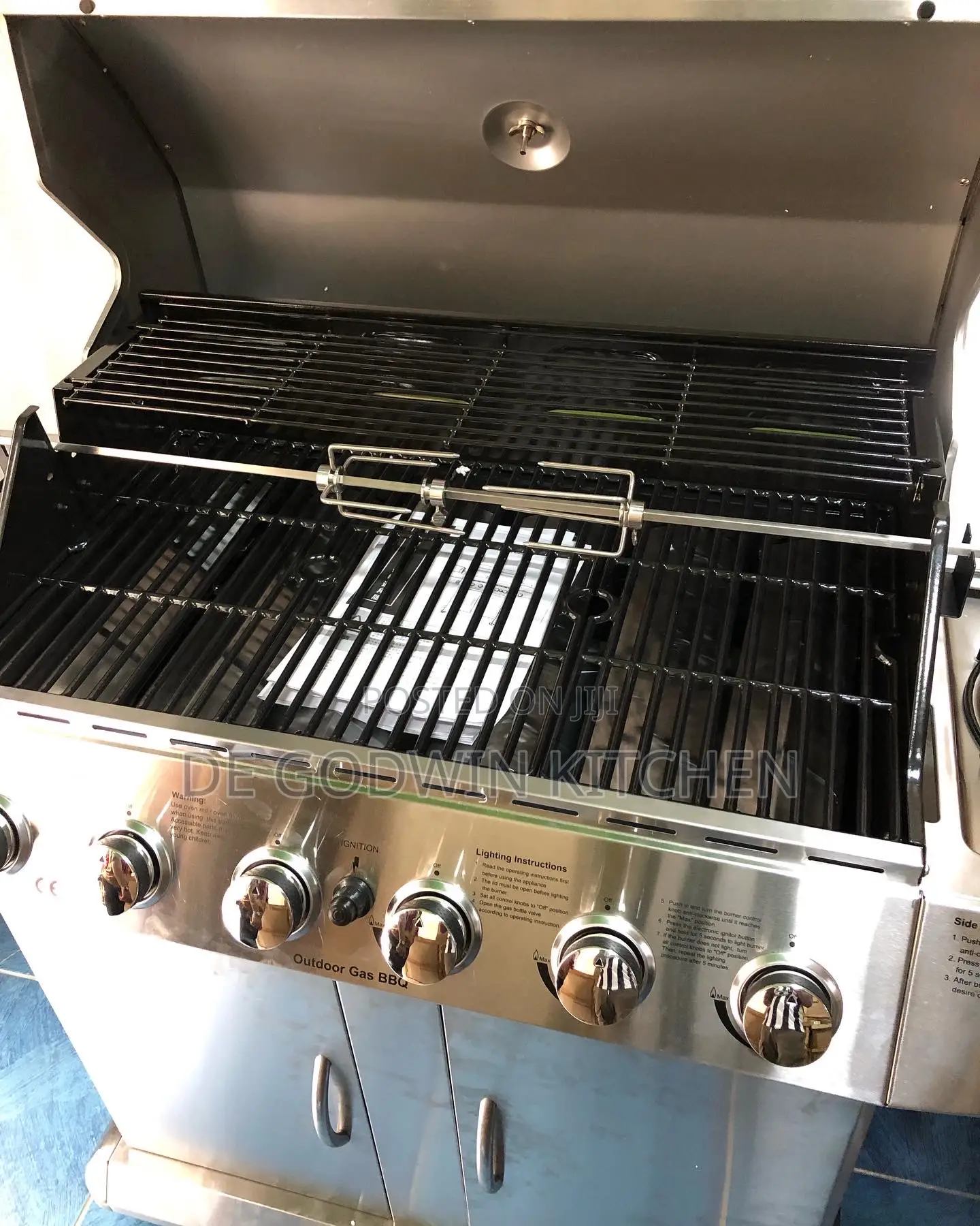 6 Burners Stainless Steel Barbecue Grill