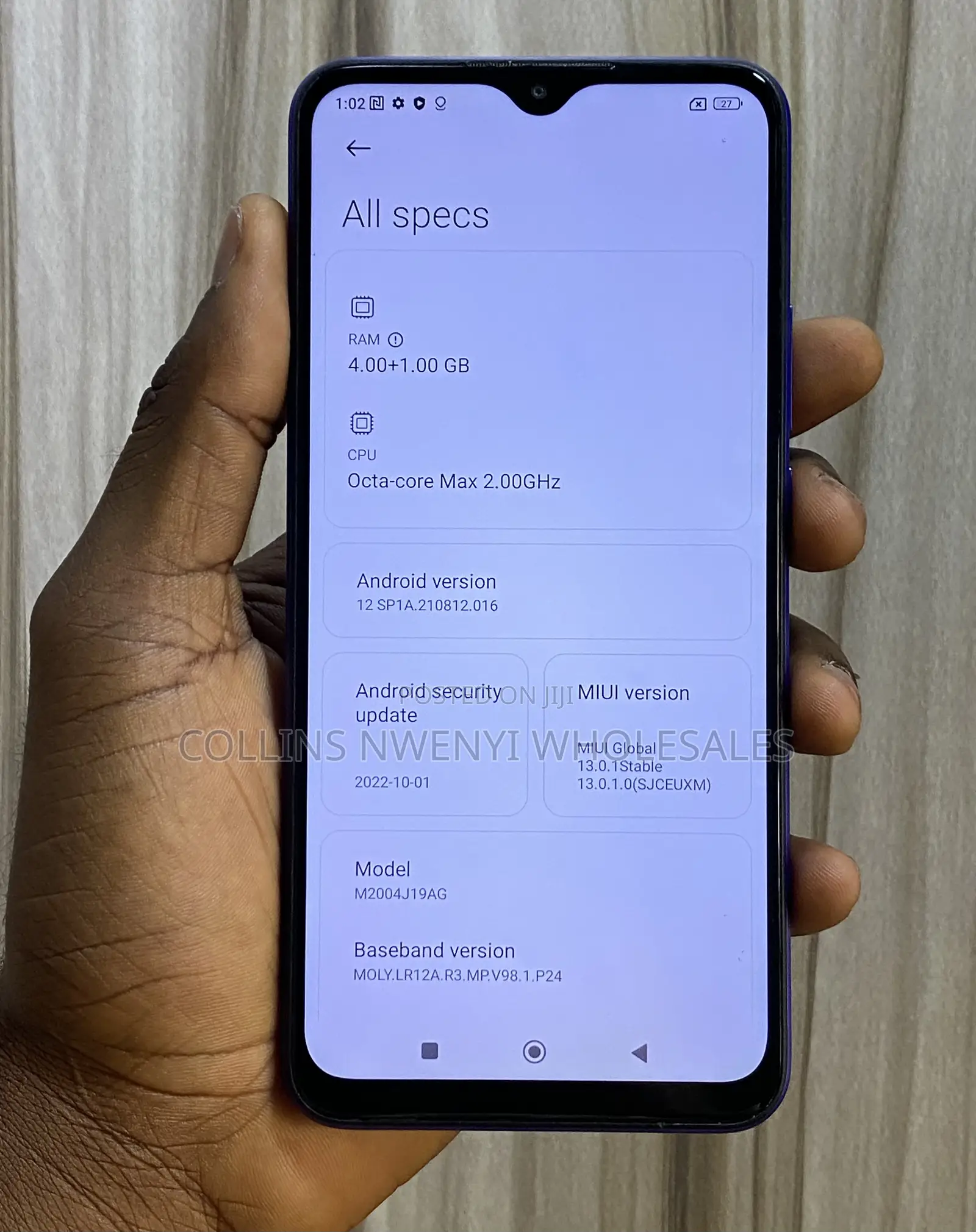 Xiaomi Redmi 9 64 GB Blue