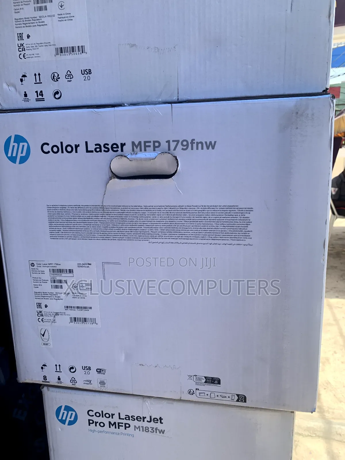 Hp Colour Laserjet MFP 179fnw Printer