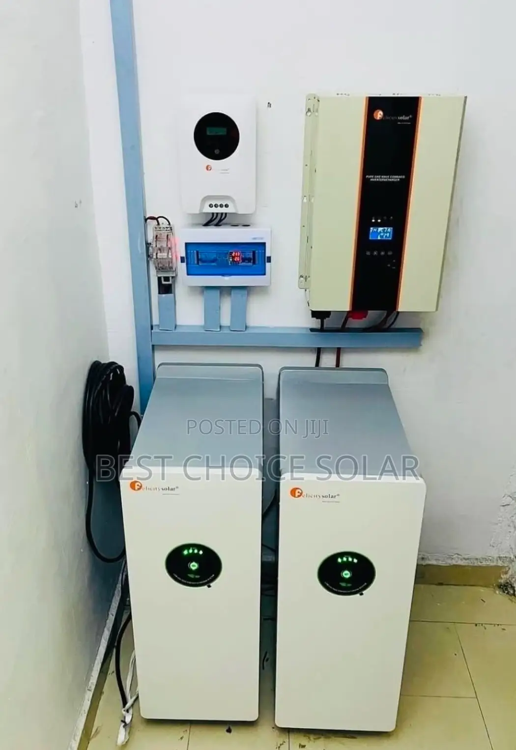 10kva&30 Kilowatts Lithium Battery 30pics Solar  Full Setup
