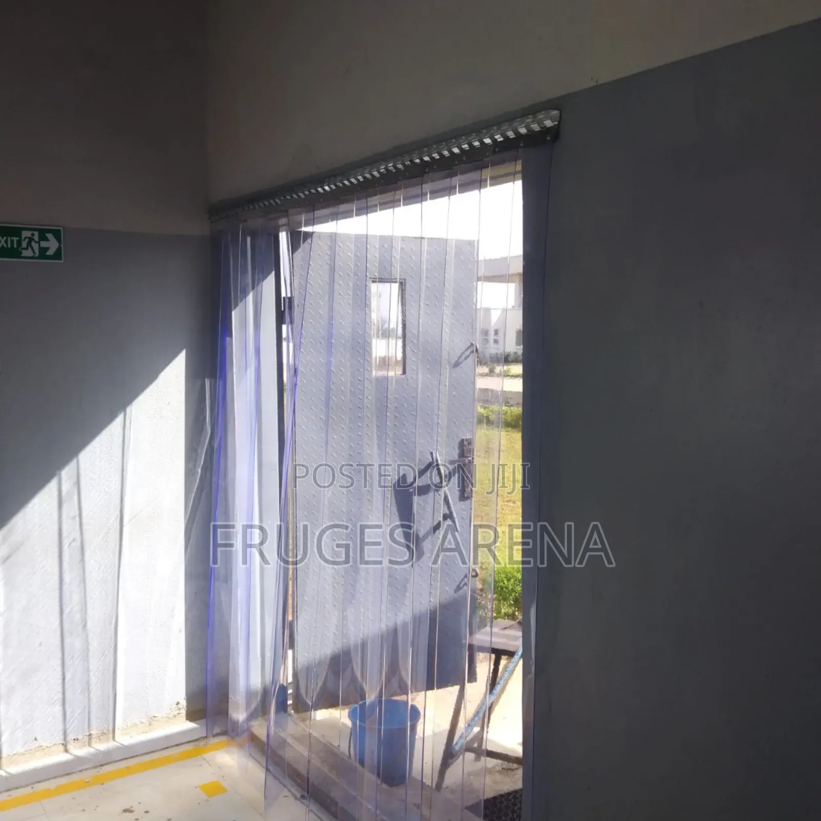 3mm X300mm X50m Transparent PVC Strip –Heavy-Duty Curtain