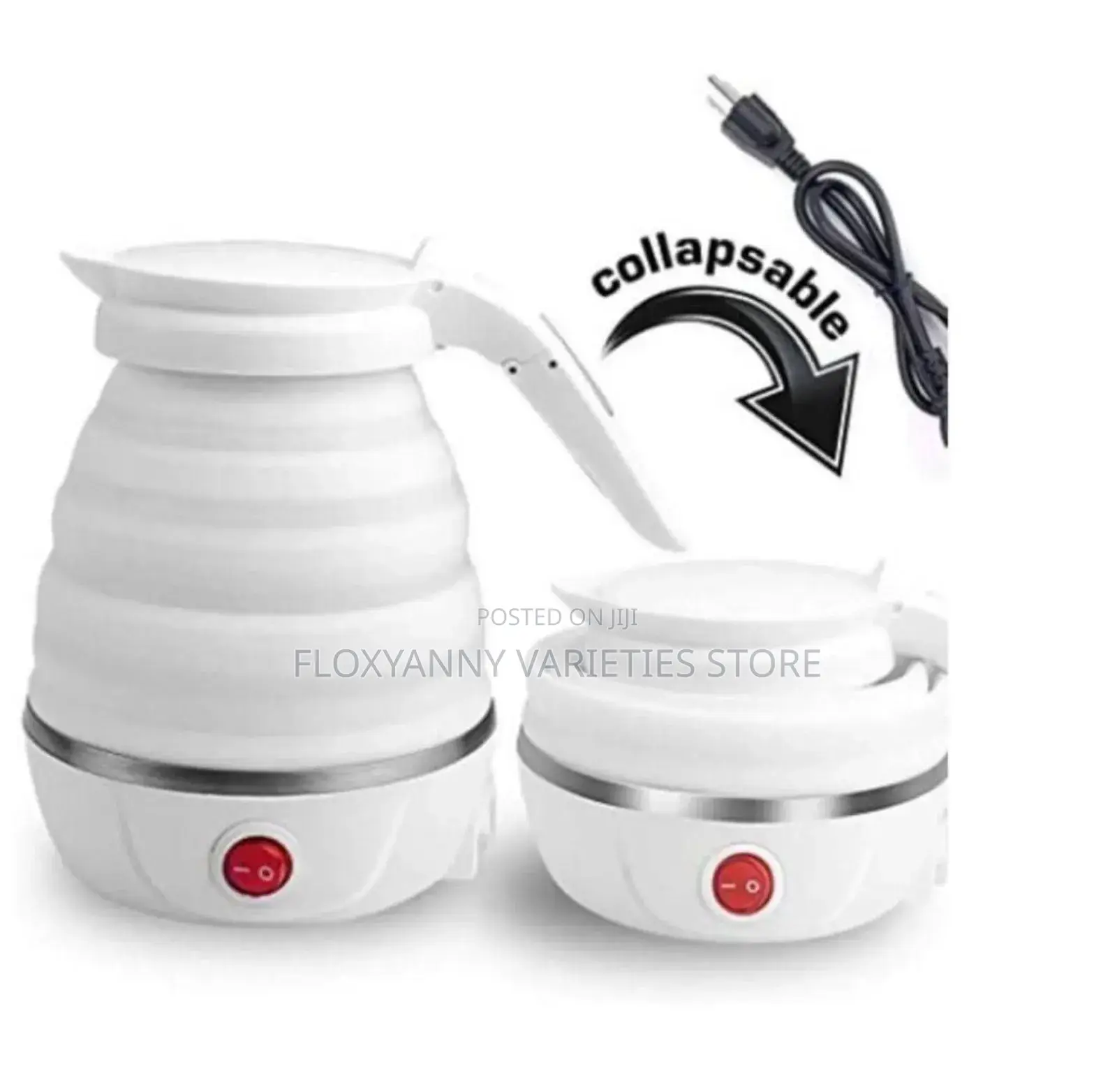 Collapsible Travel-Sized Electric Jug/Kettle