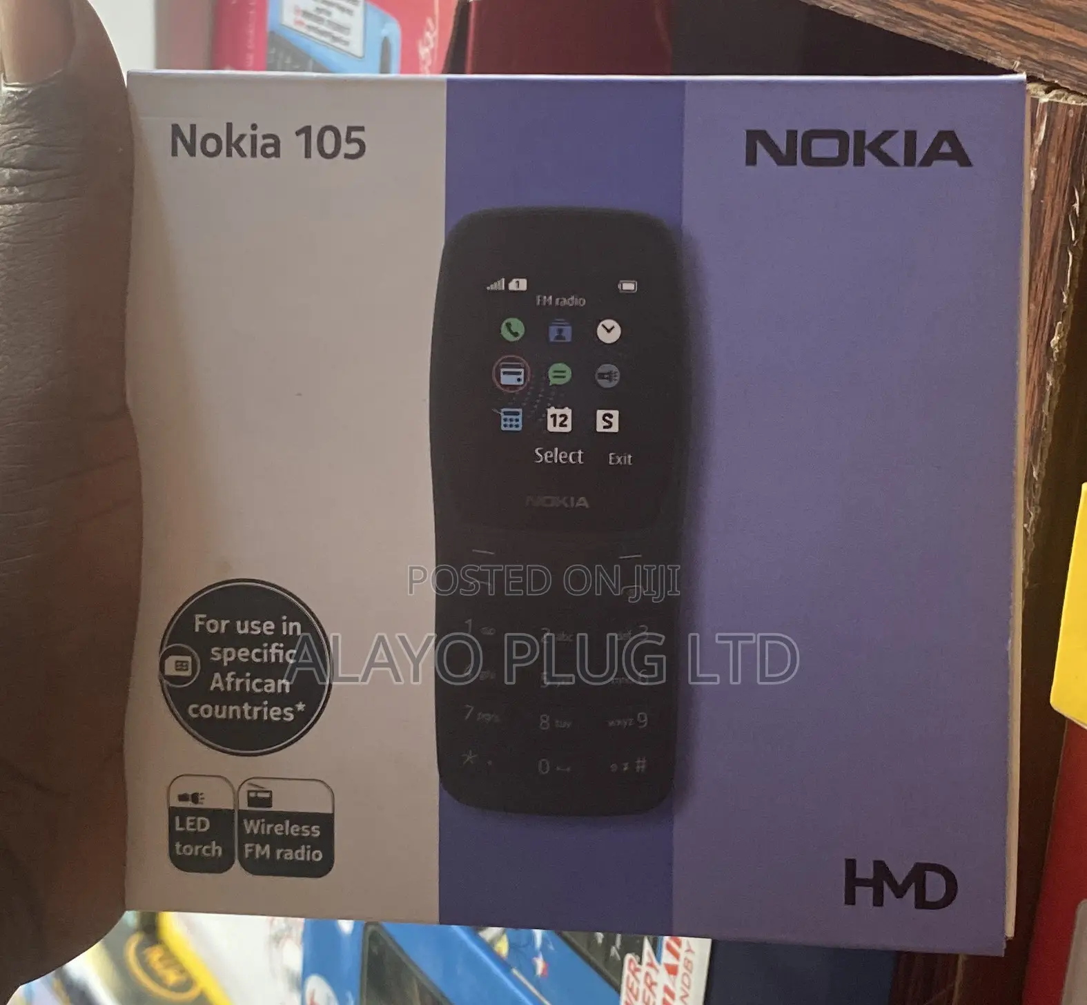 New Nokia 105 Black