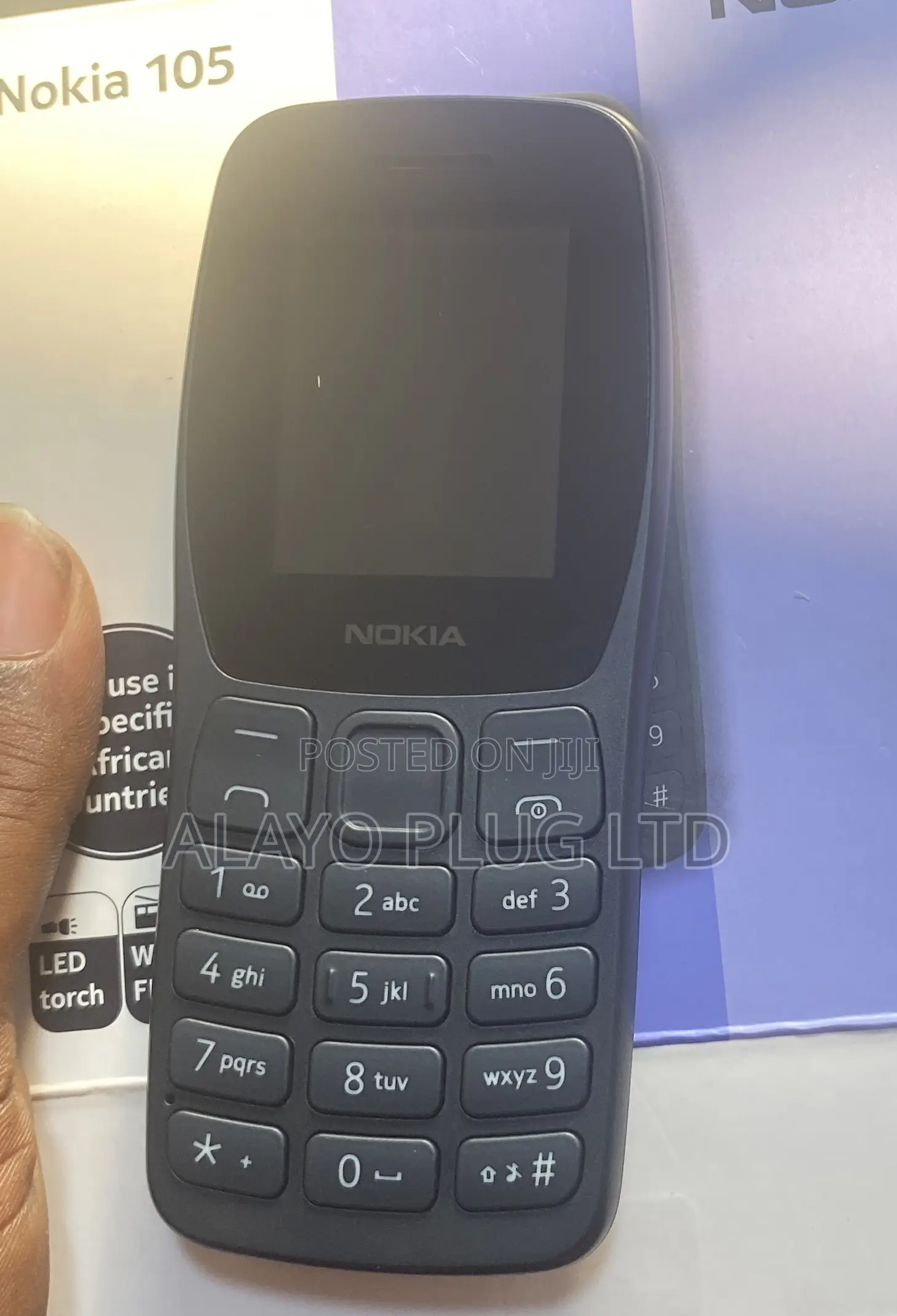 New Nokia 105 Black