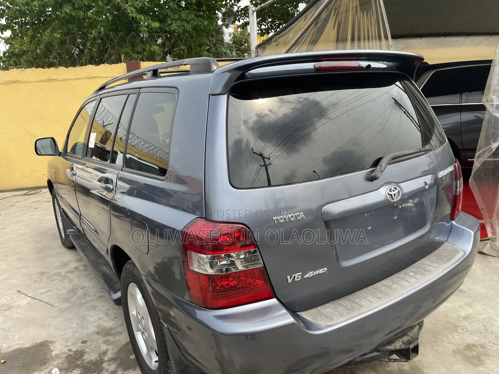 Toyota Highlander 2004 Blue