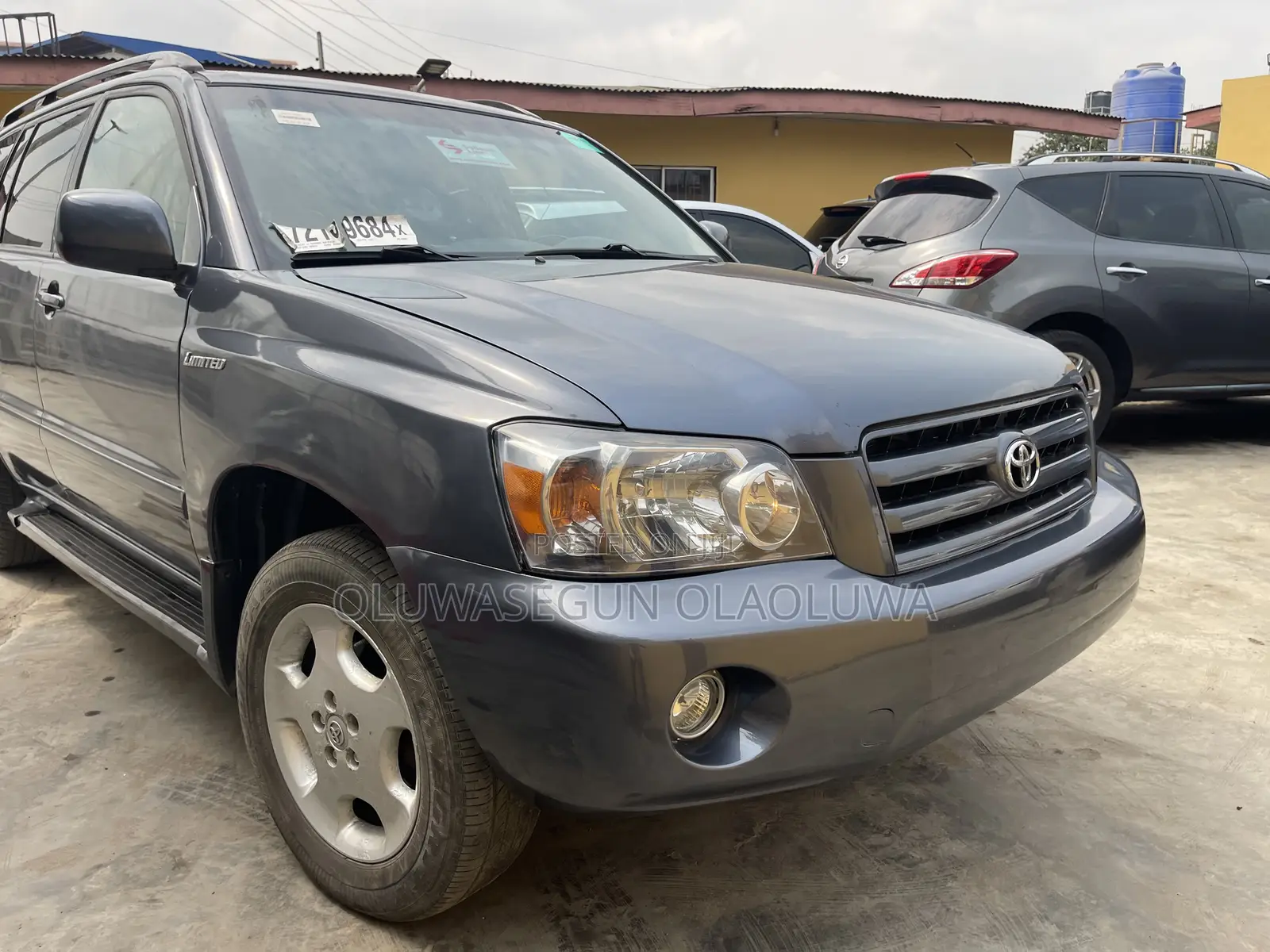 Toyota Highlander 2004 Blue