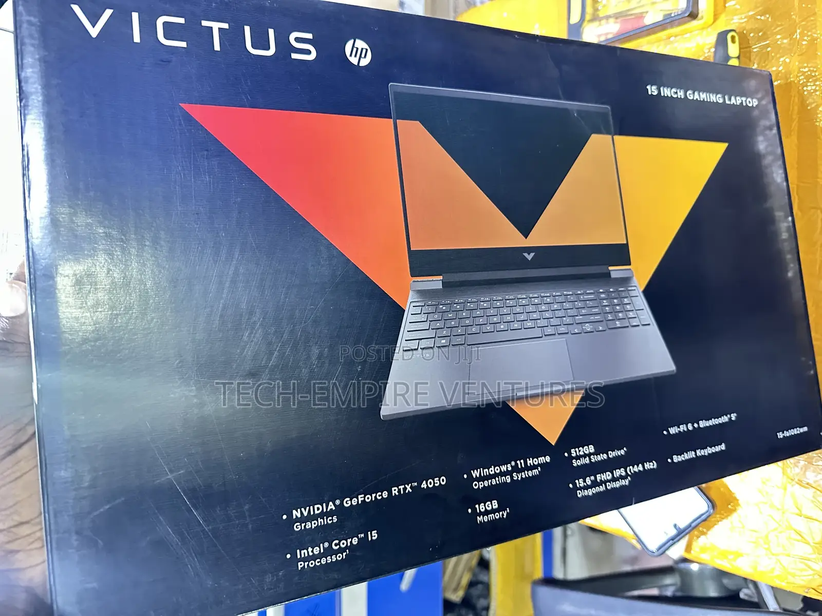 New Laptop HP Victus 15 16GB Intel Core I5 SSD 512GB
