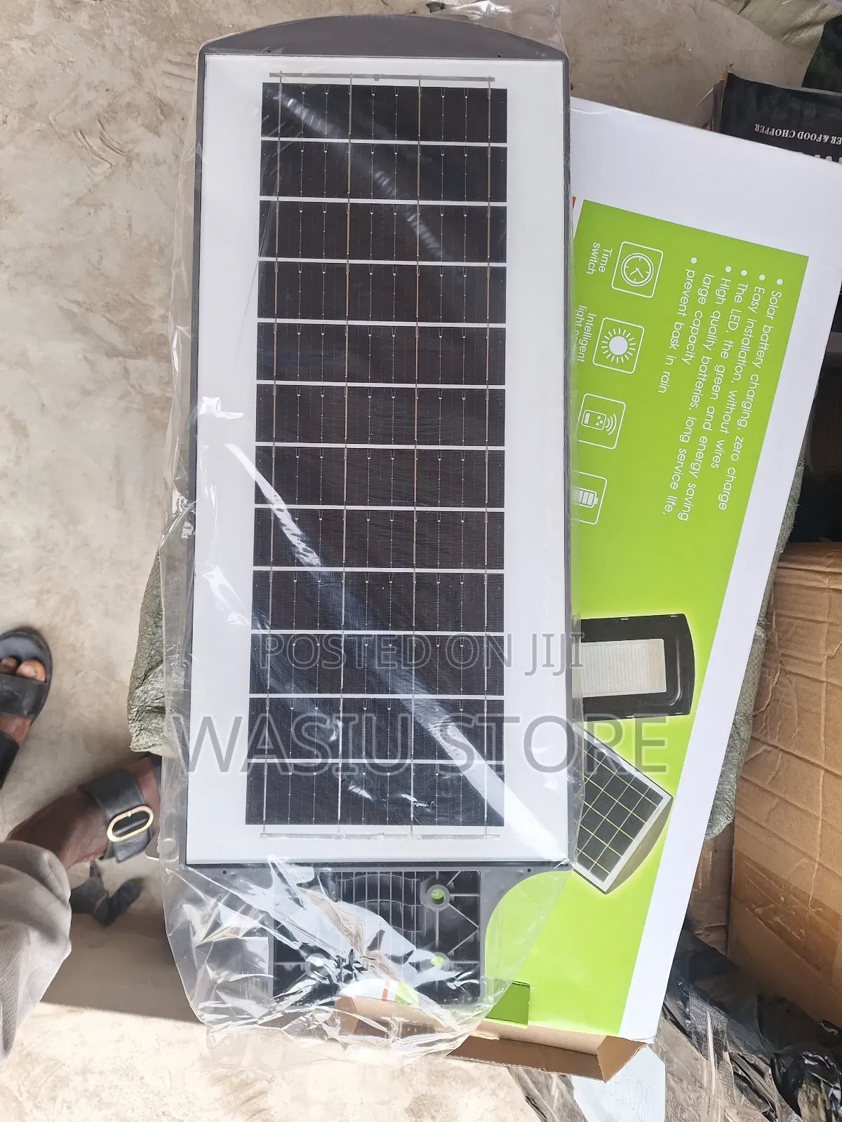 Led 480w Solar Street Light With Remote With Pole Stand