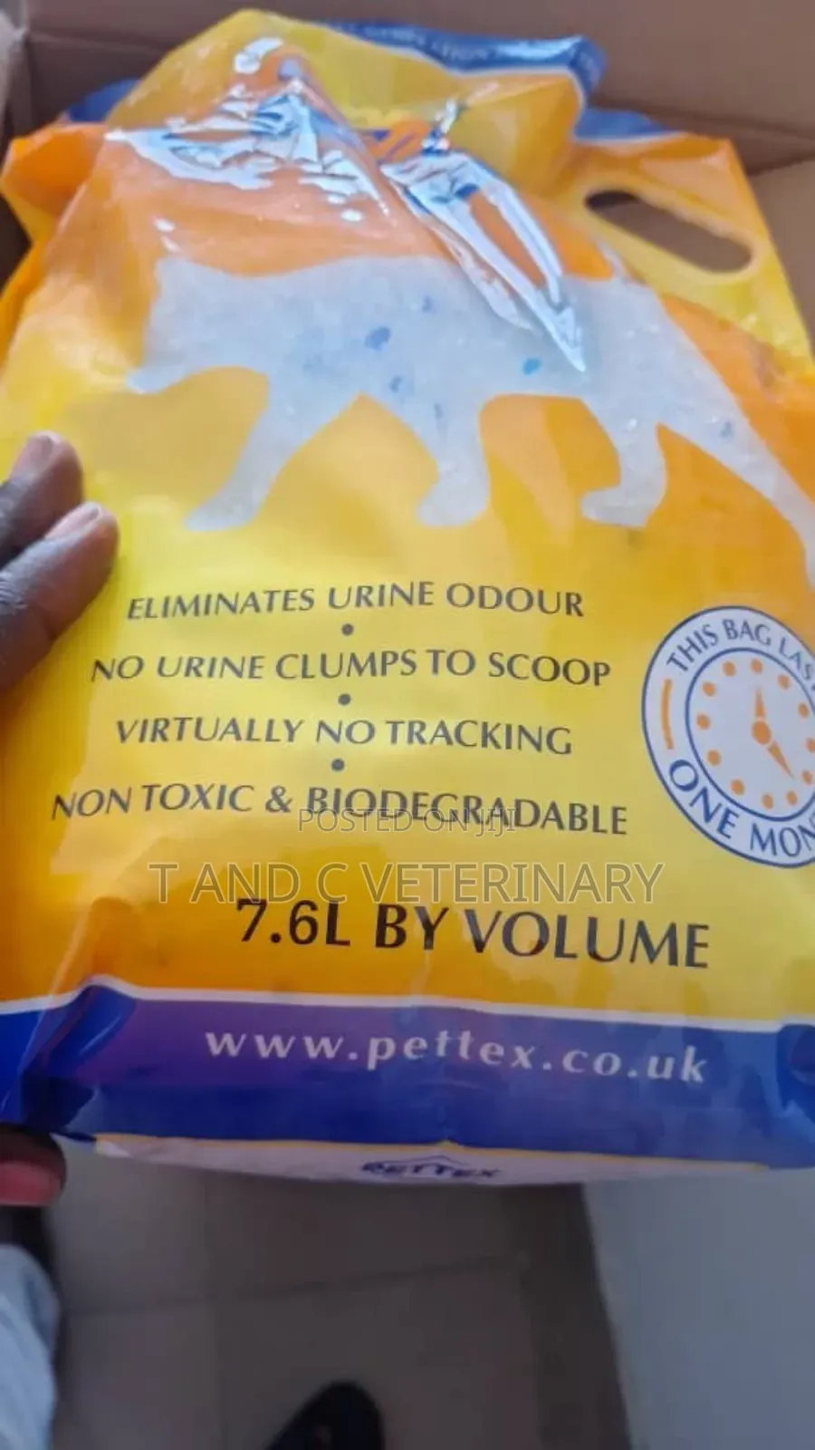 Pettex Silica Cat Litter 7.6l