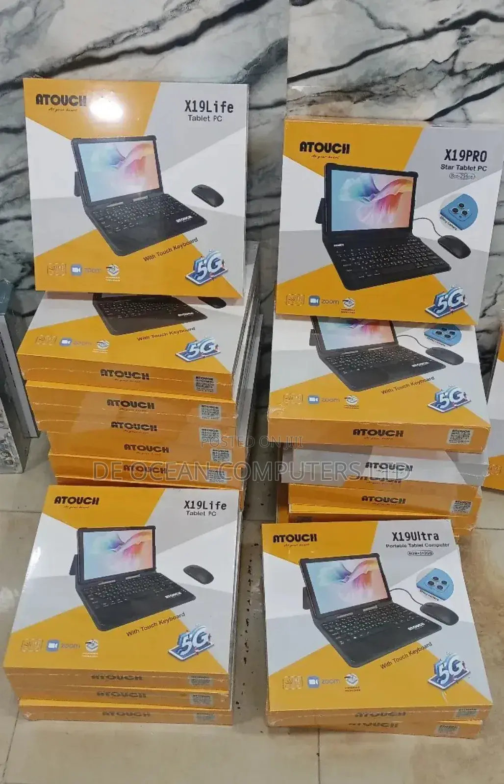 New Atouch X19 Life 512 GB Yellow