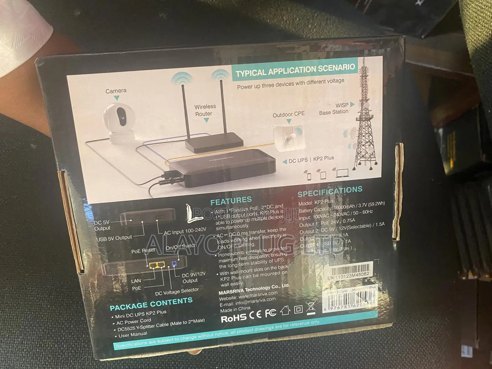 Marsriva Smart Mini DC UPS
