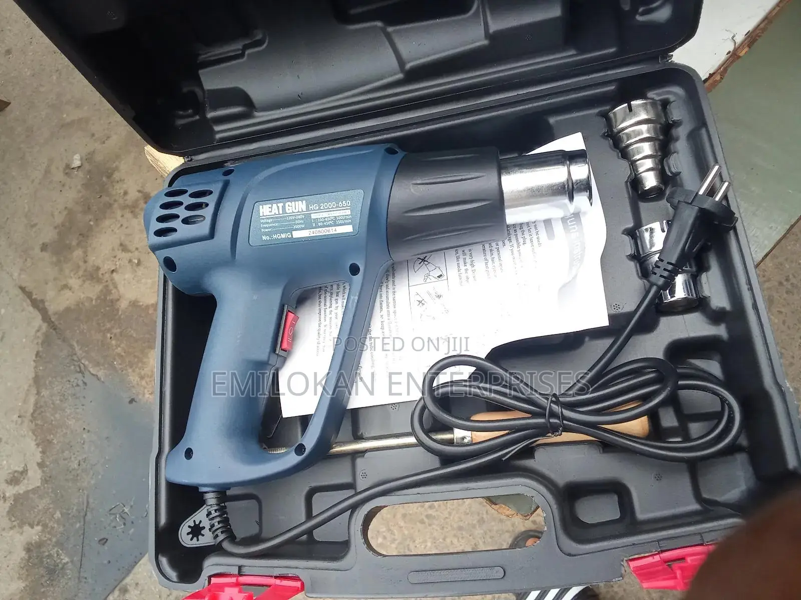Maxmech Heat Gun Hg200-650