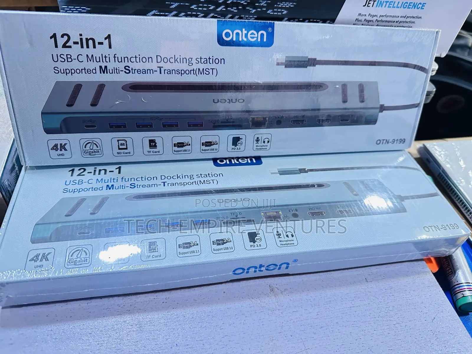 Onten 9199 All-in-One 12 in 1 Usb-C Docking Station