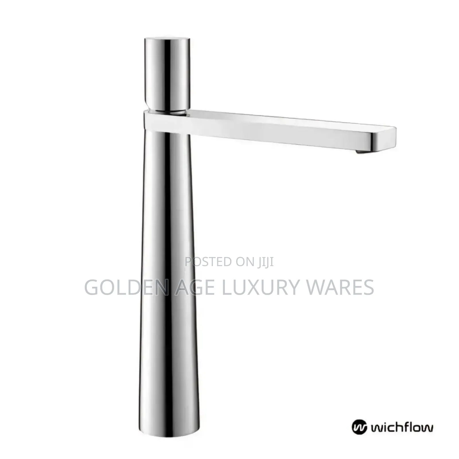 Brass Long Basin Mixer Stainless