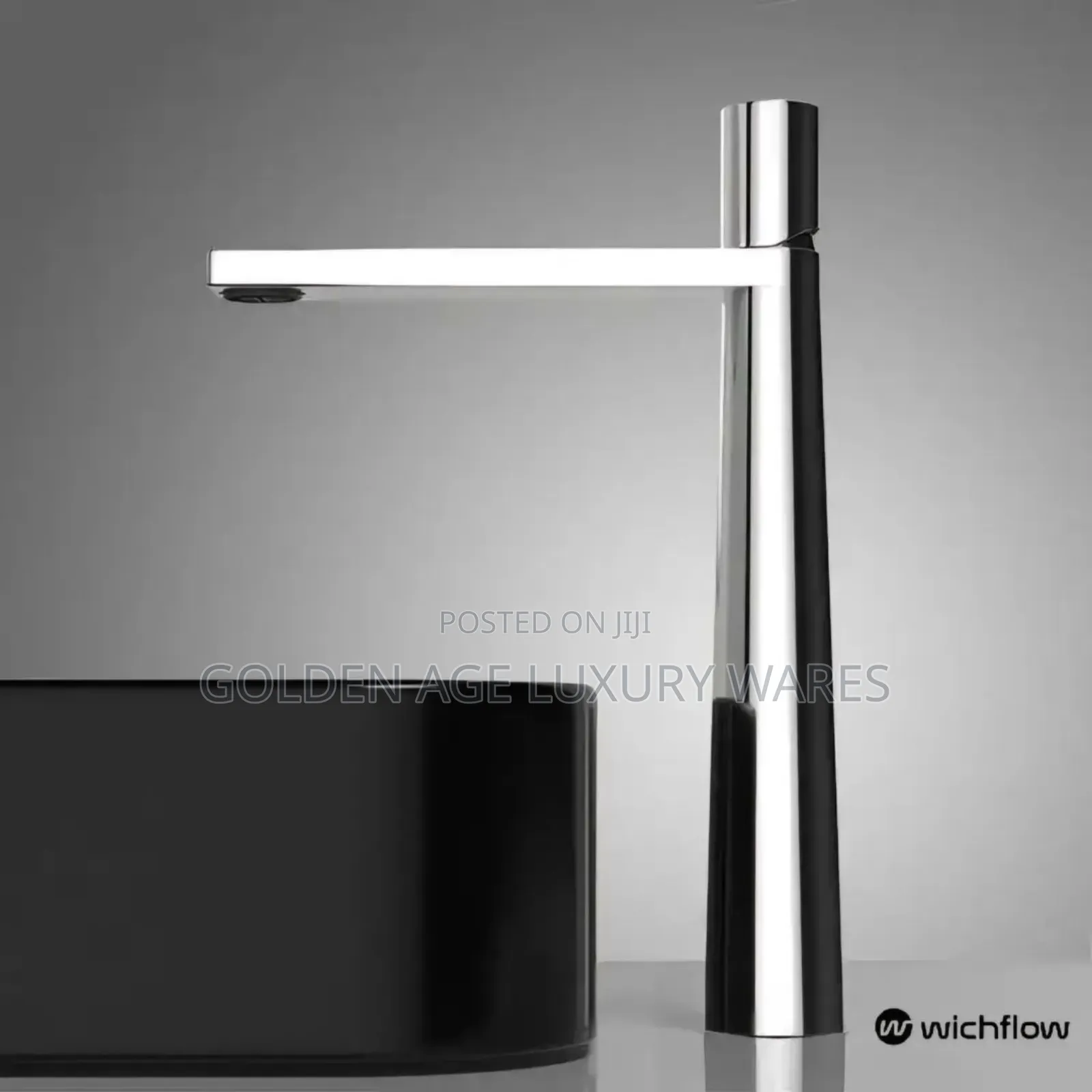 Brass Long Basin Mixer Stainless