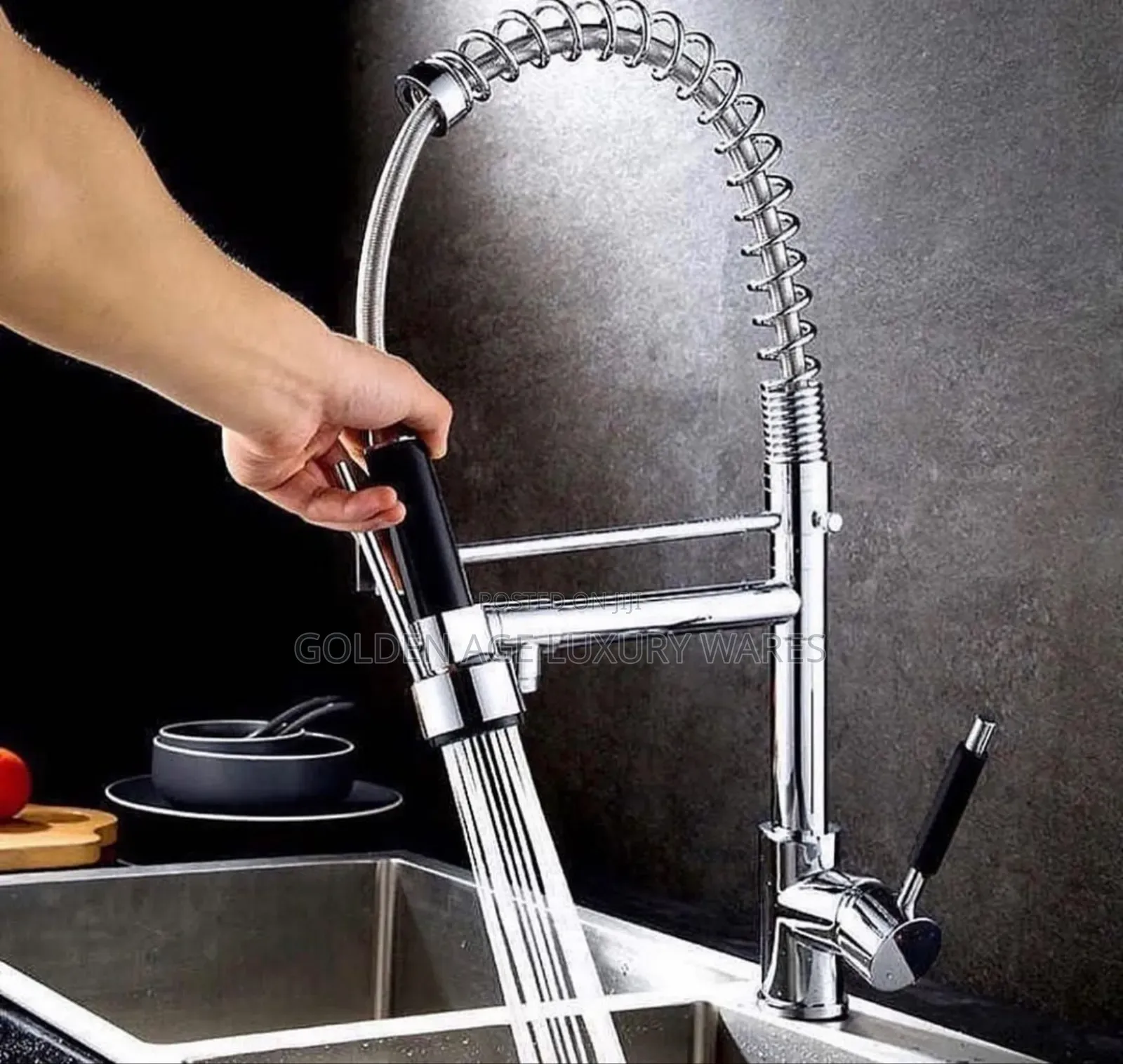 Stainless Chain Sink Mixer( Big Brother Tap)