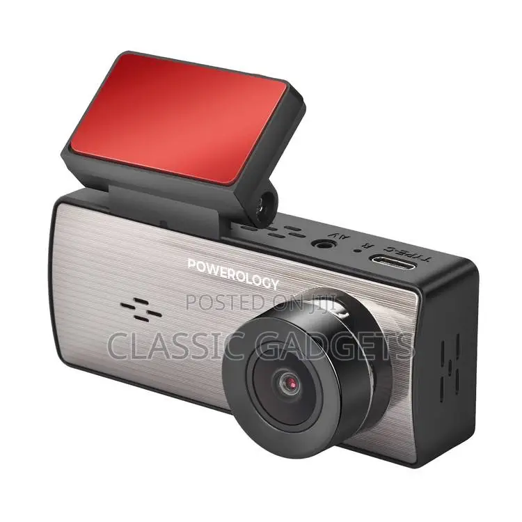 Powerology Dual Recording Front FHD Dash Camera