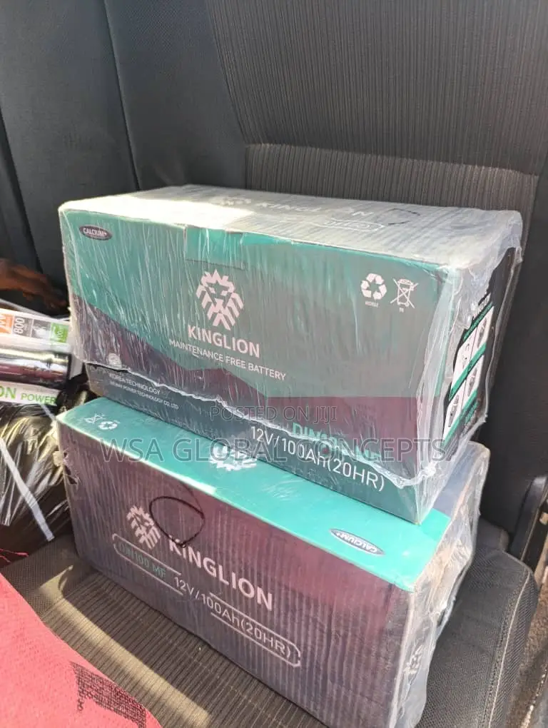 100ah King Lion Maintenance Free Battery 12volts