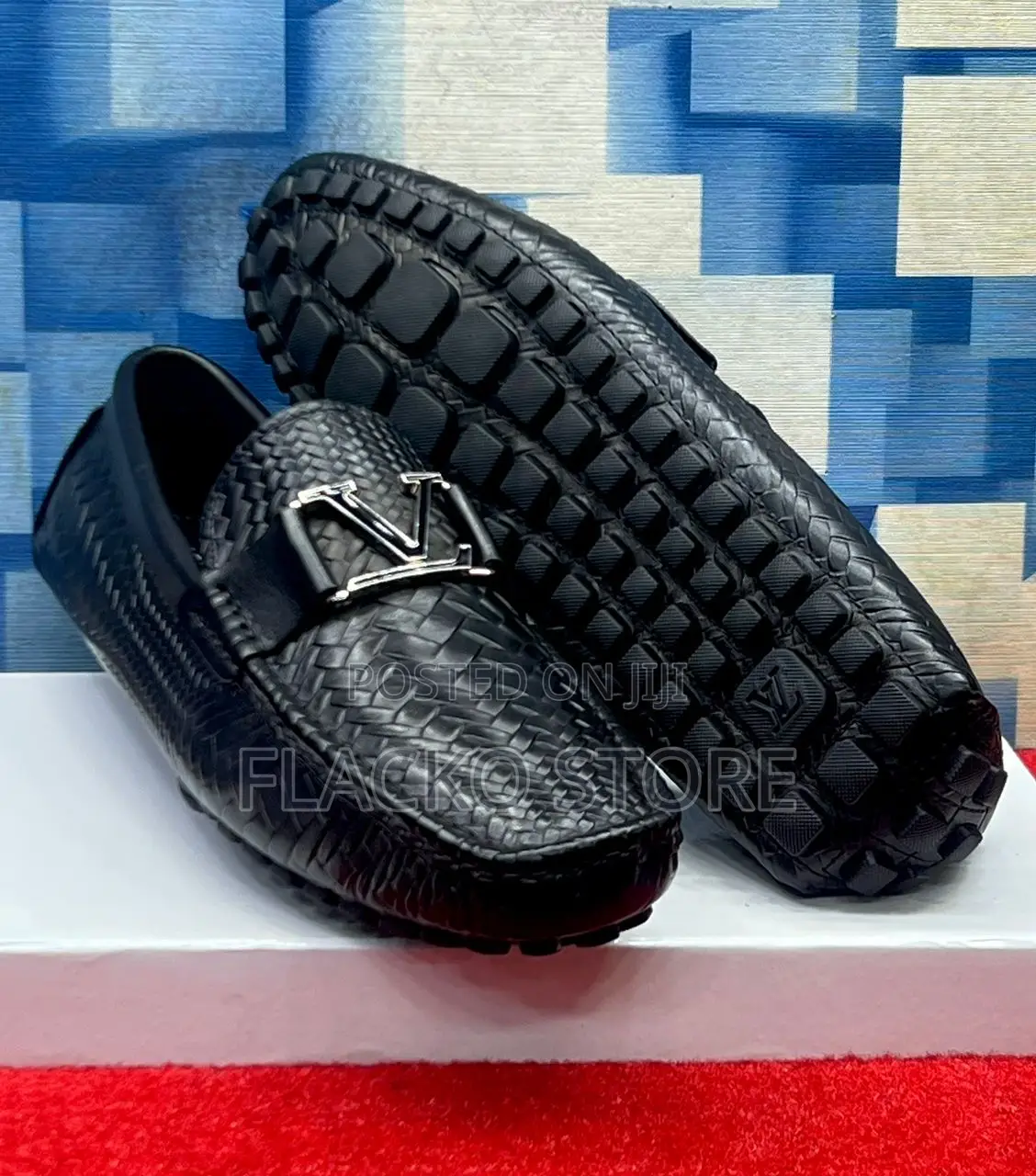 Original Louis Vuitton Drivers Loafers Shoes