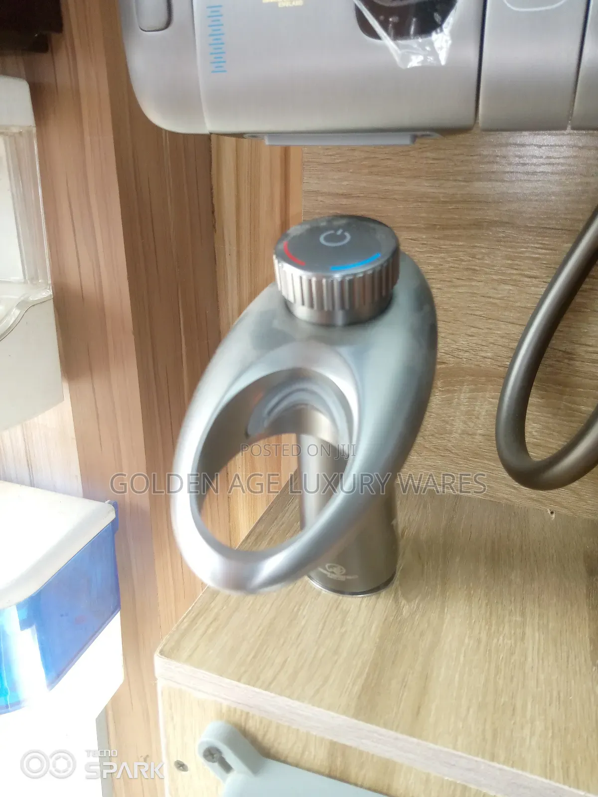 Grey Thermostatic Basin Mixer