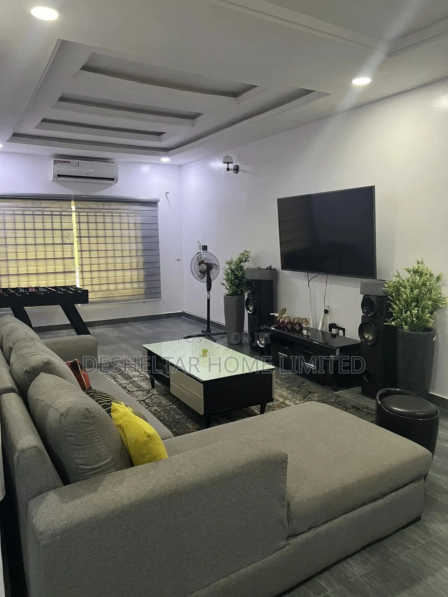 Furnished 1bdrm Room & Parlour in Cyberville Estate, Lekki for rent