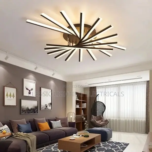 Simple New Modern LED Ceiling Chandelier Indoor Lighting