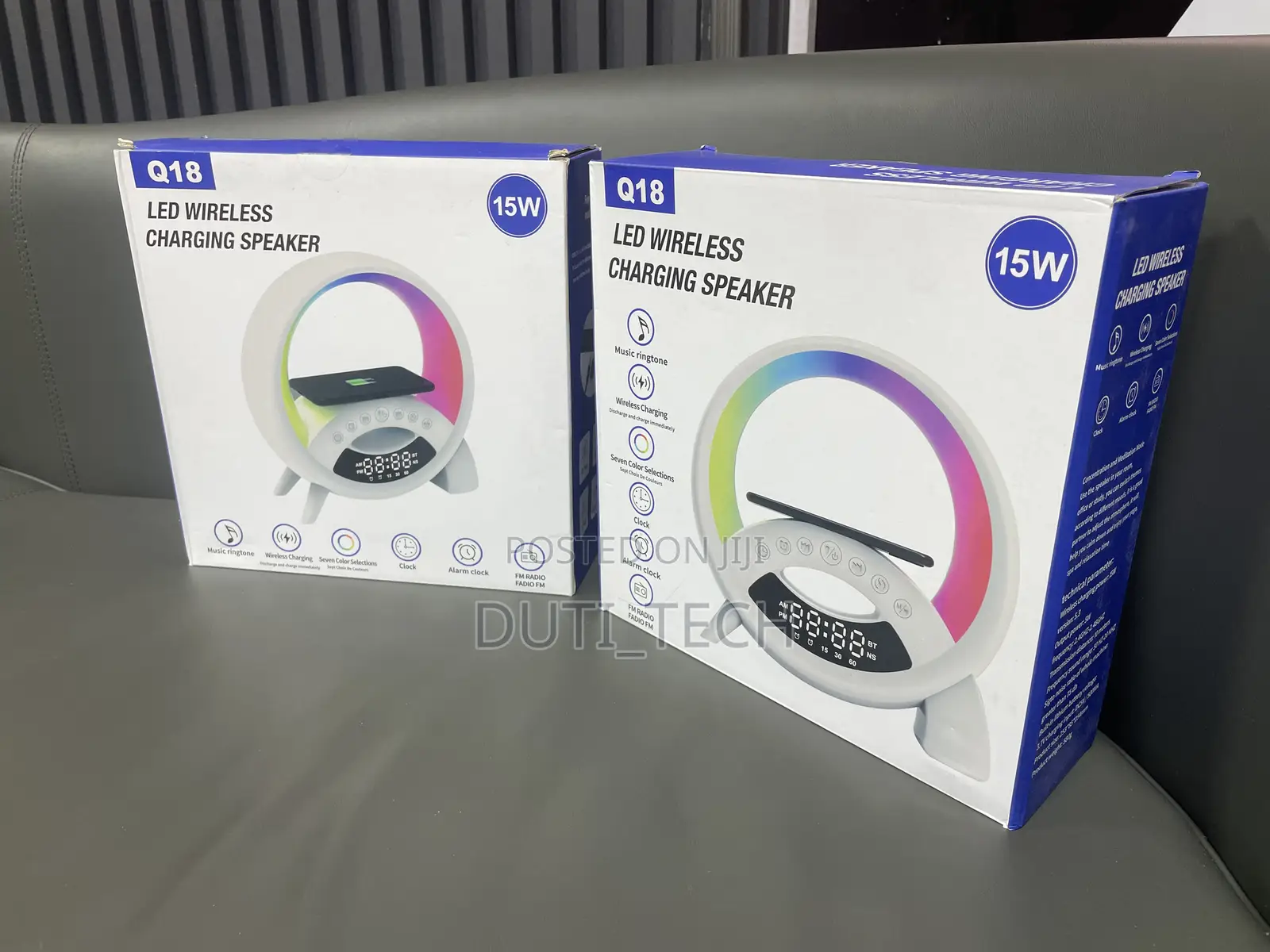 Led Wireless Charging Speaker Q18