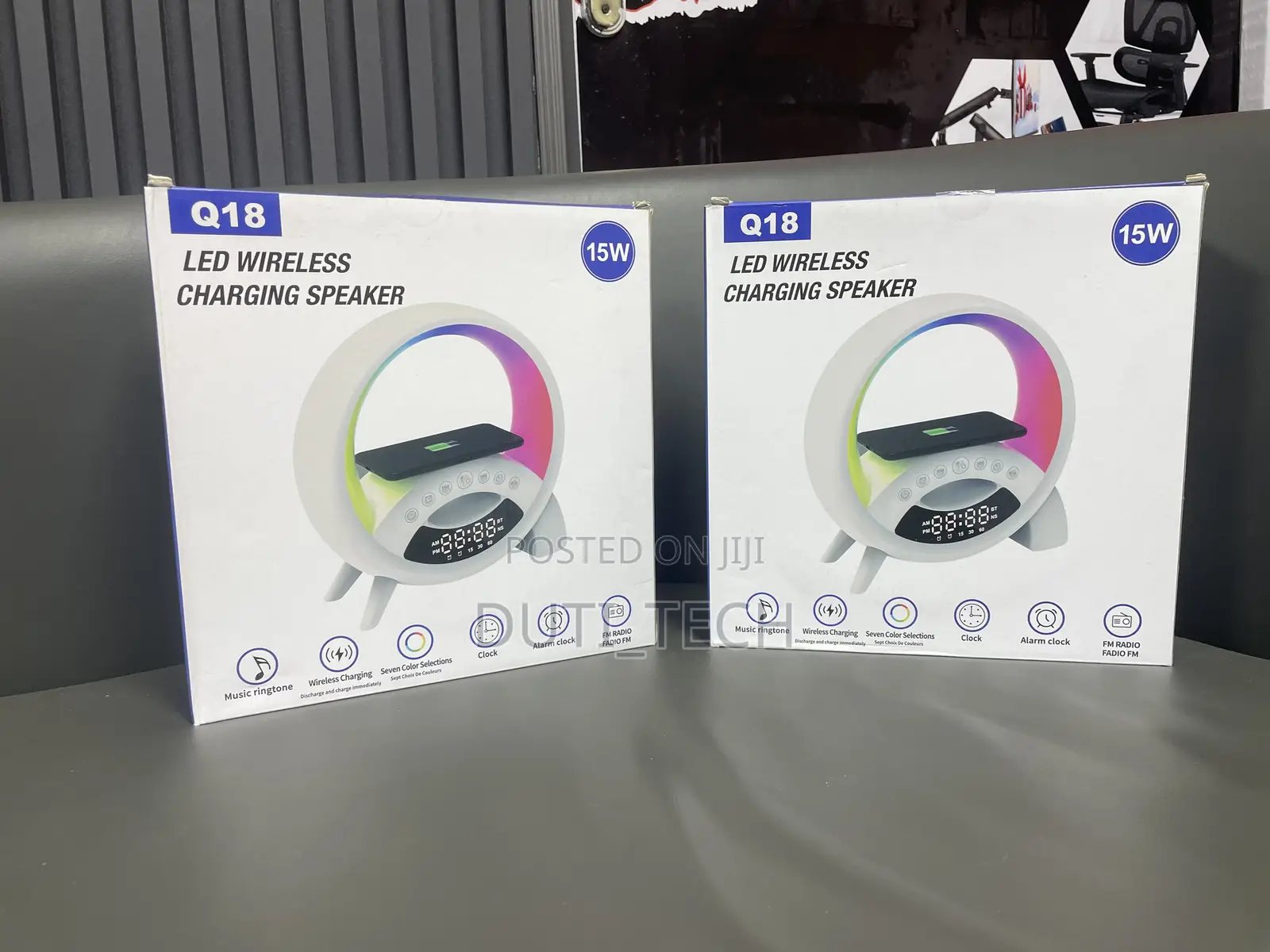 Led Wireless Charging Speaker Q18