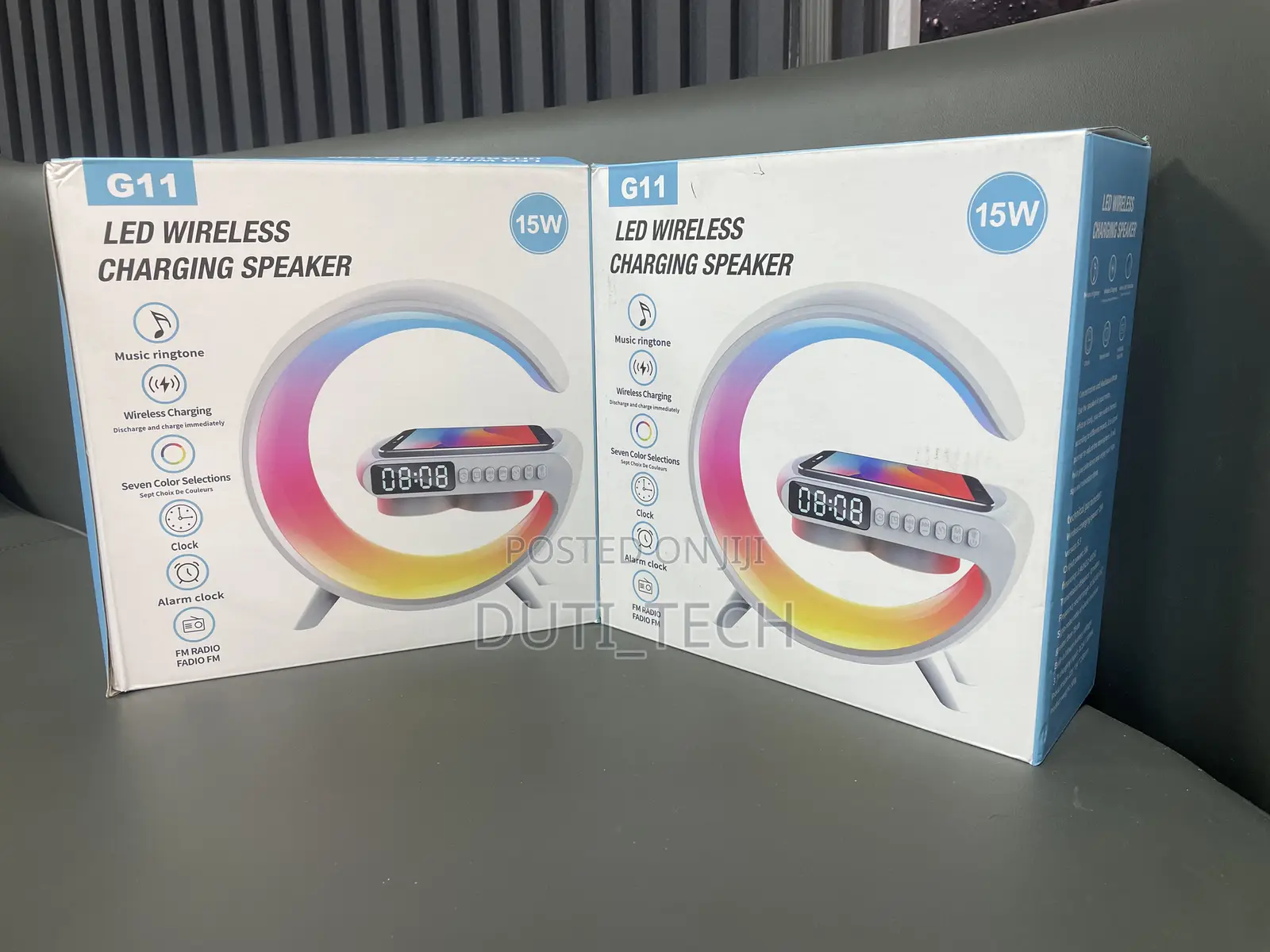 Bt-3400 Led Wireless Charging Speaker