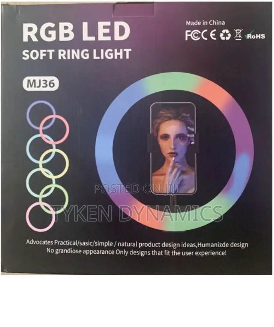 14 Inch Ring Light Tripod Stand Phone Holder