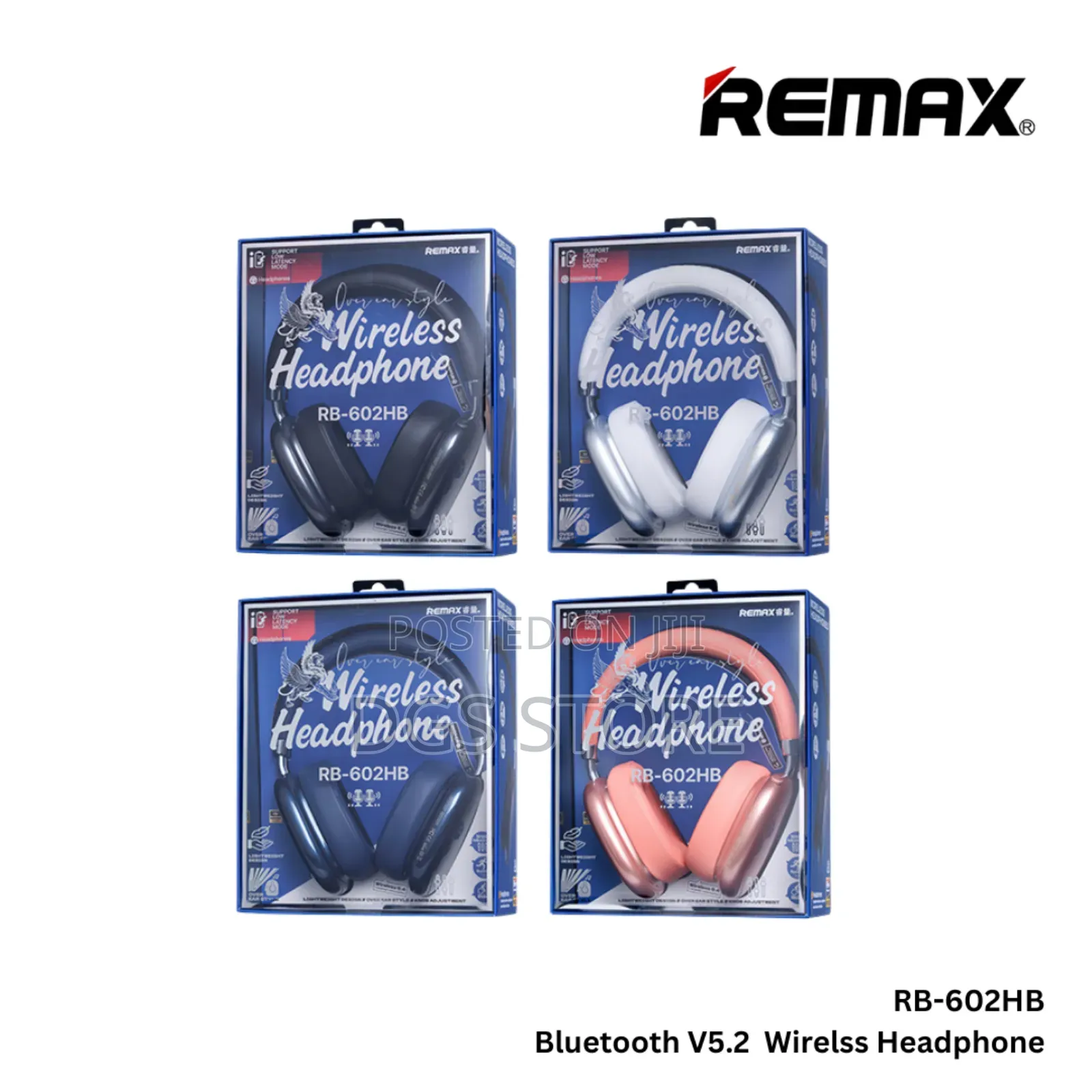 Remax RB 602HB Bluetooth Headphone