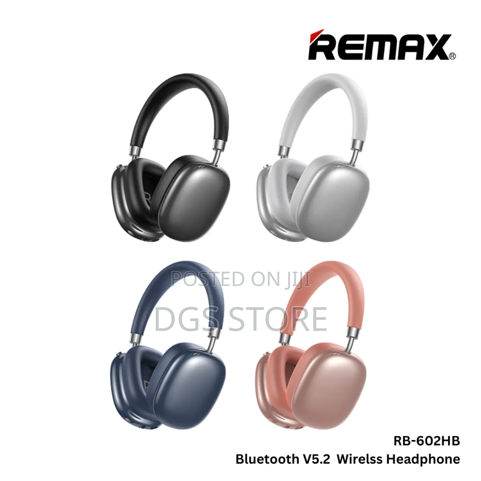 Remax RB 602HB Bluetooth Headphone