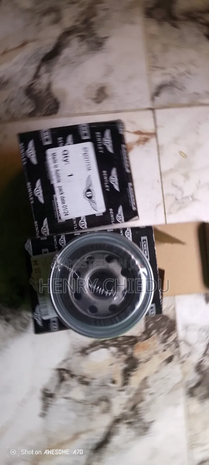 Oil Filter Bentley Mulsanne 2016