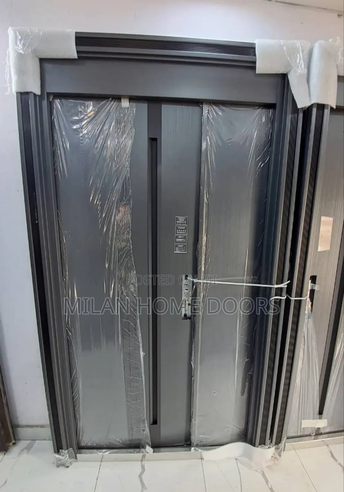 4ft Gray Fire Proof Security Door