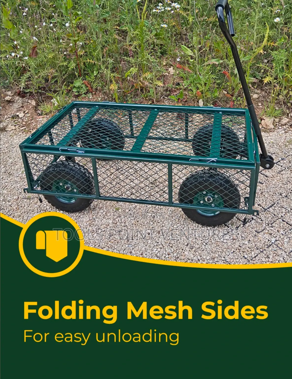 Garden Trolley 500kg Max