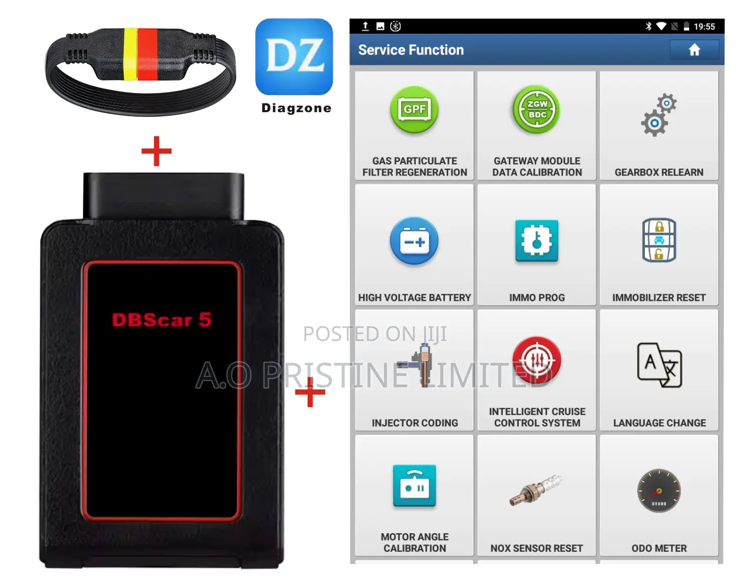 Launch Dbscar 5 for Diagzone Pro
