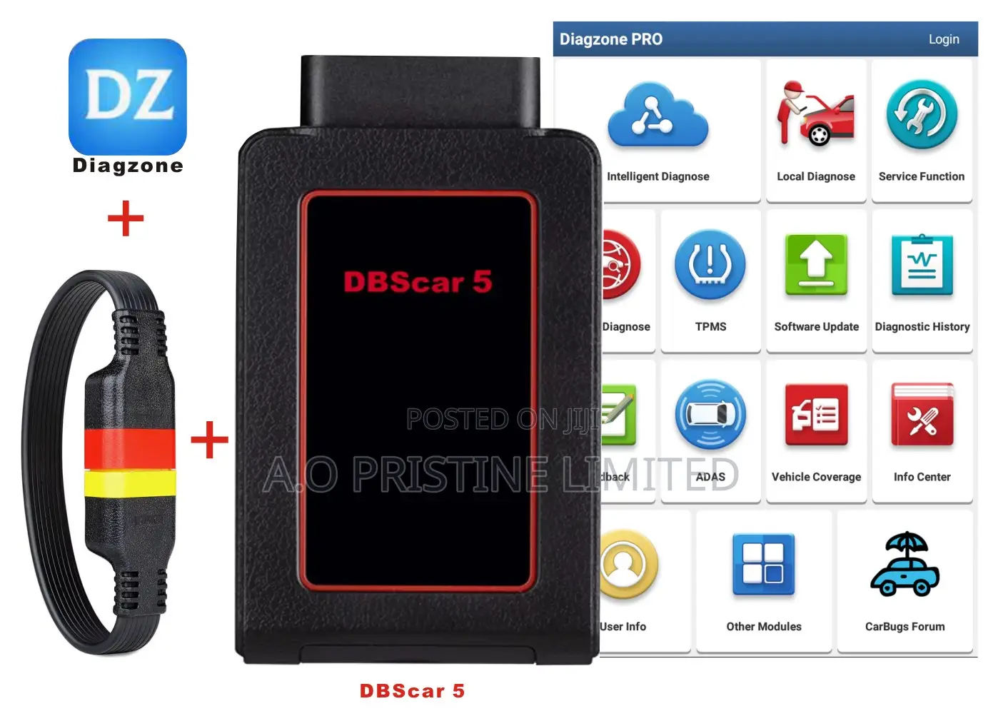 Launch Dbscar 5 for Diagzone Pro