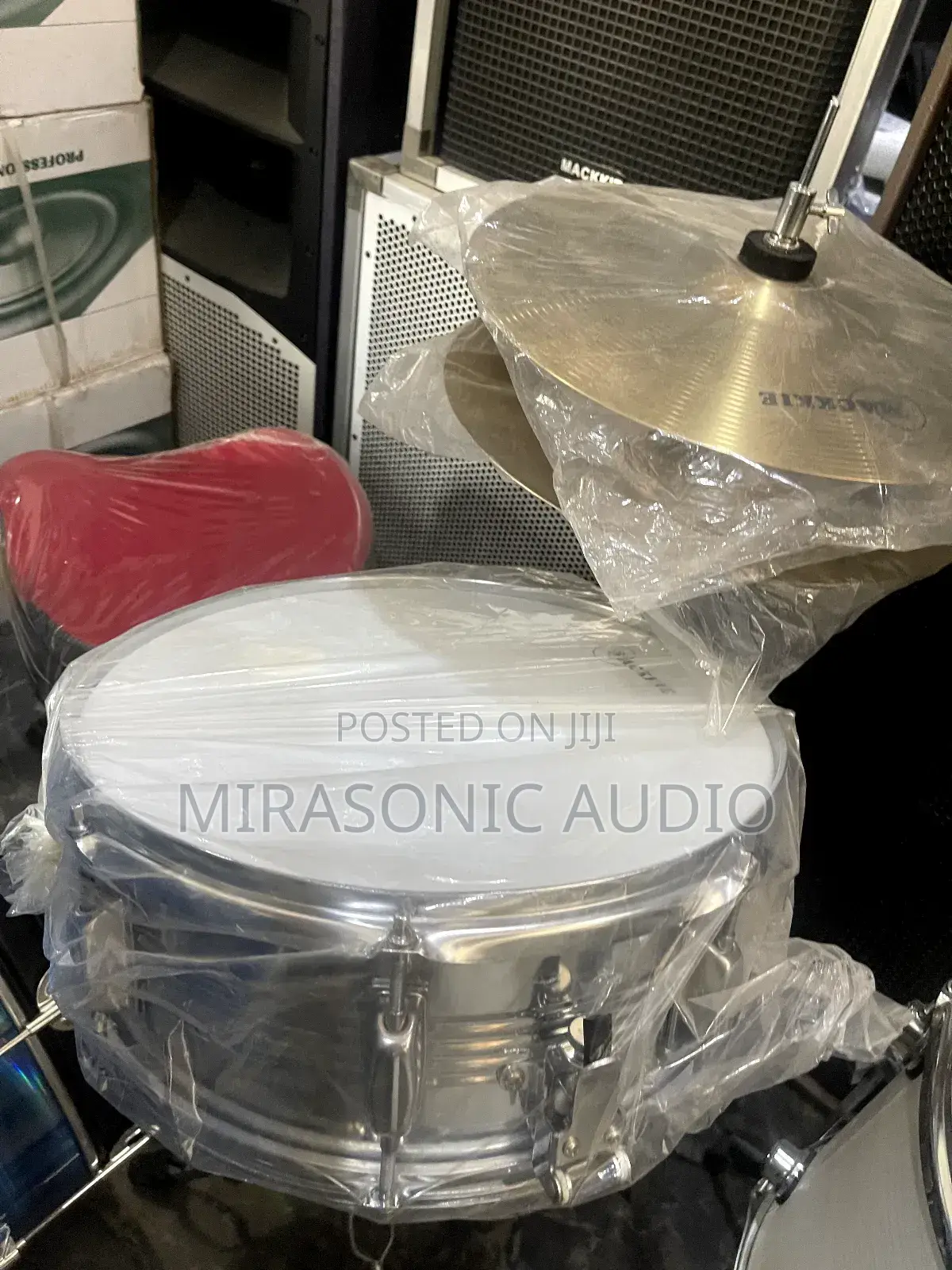 Mackkie 5 Set Drum With Complete Accessories