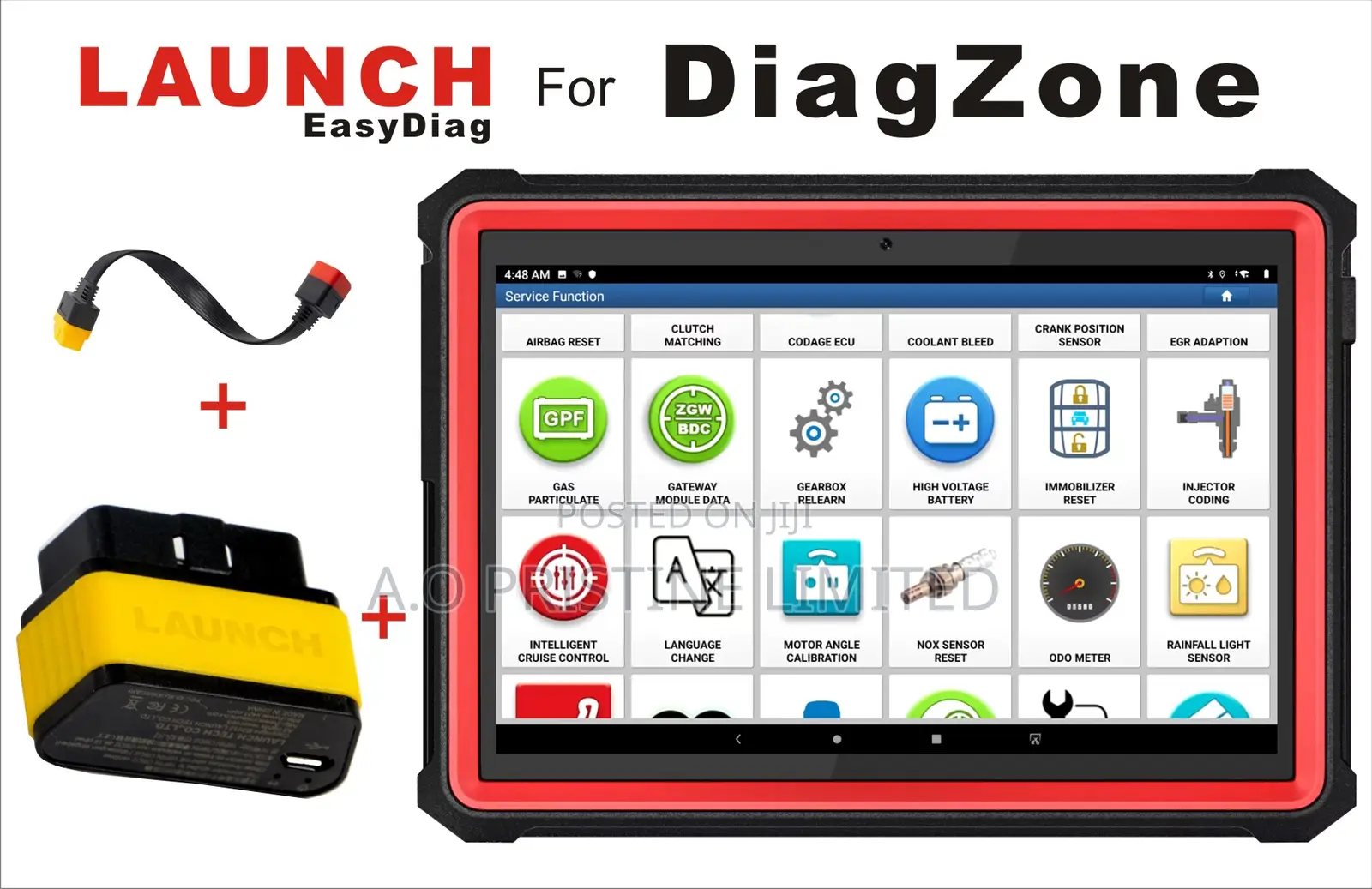 LAUNCH Dbscar and Easydiag With Andriod Tablet for DZ