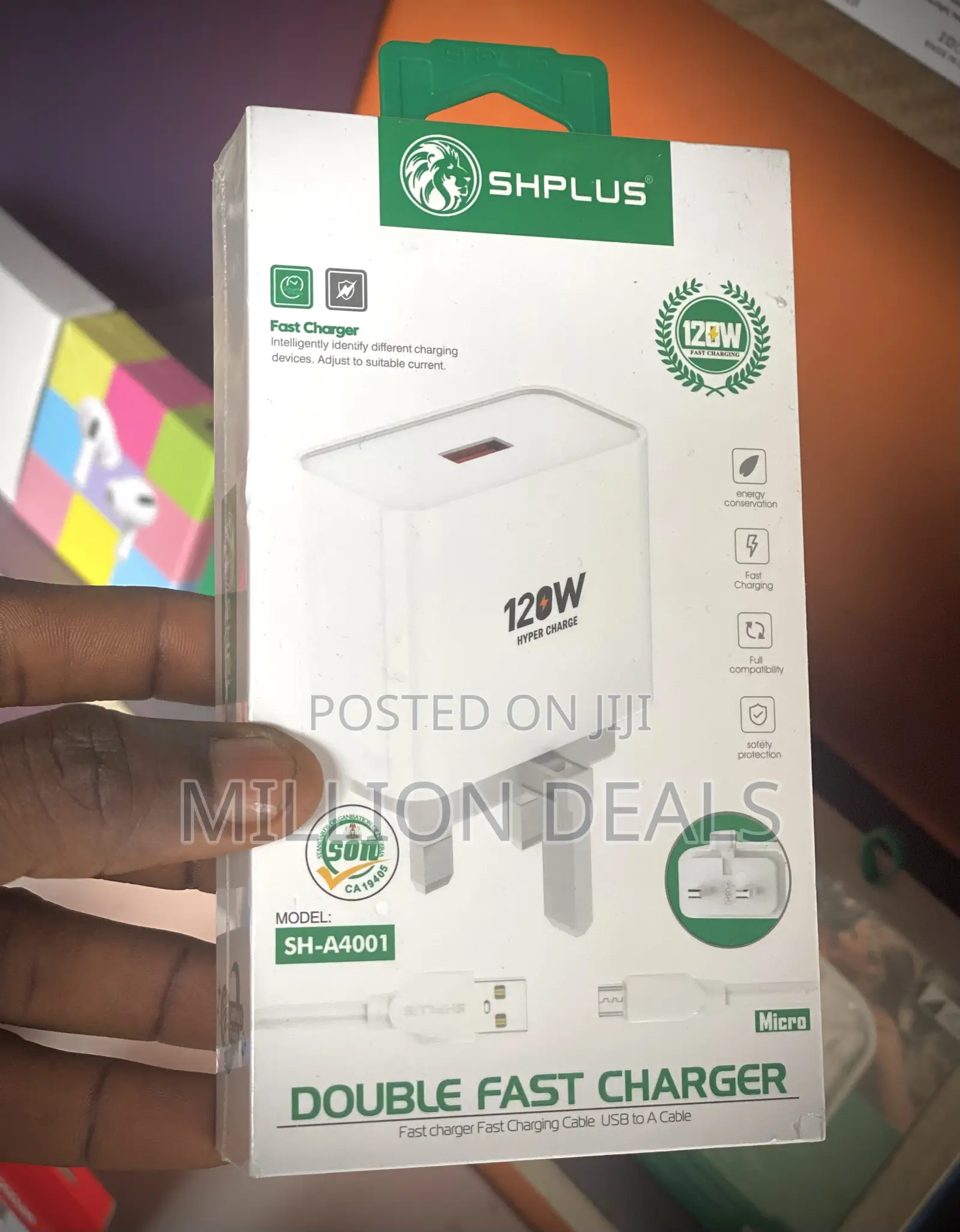 Double Fast Charger Micro 120W